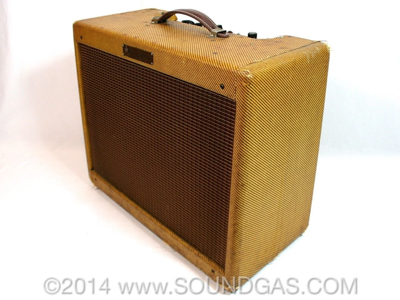 FENDER DELUXE 5E3 TWEED Narrow Panel (1958) - Image 3