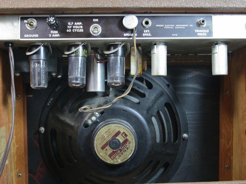 1962 Fender Princeton Brown Panel - Image 2