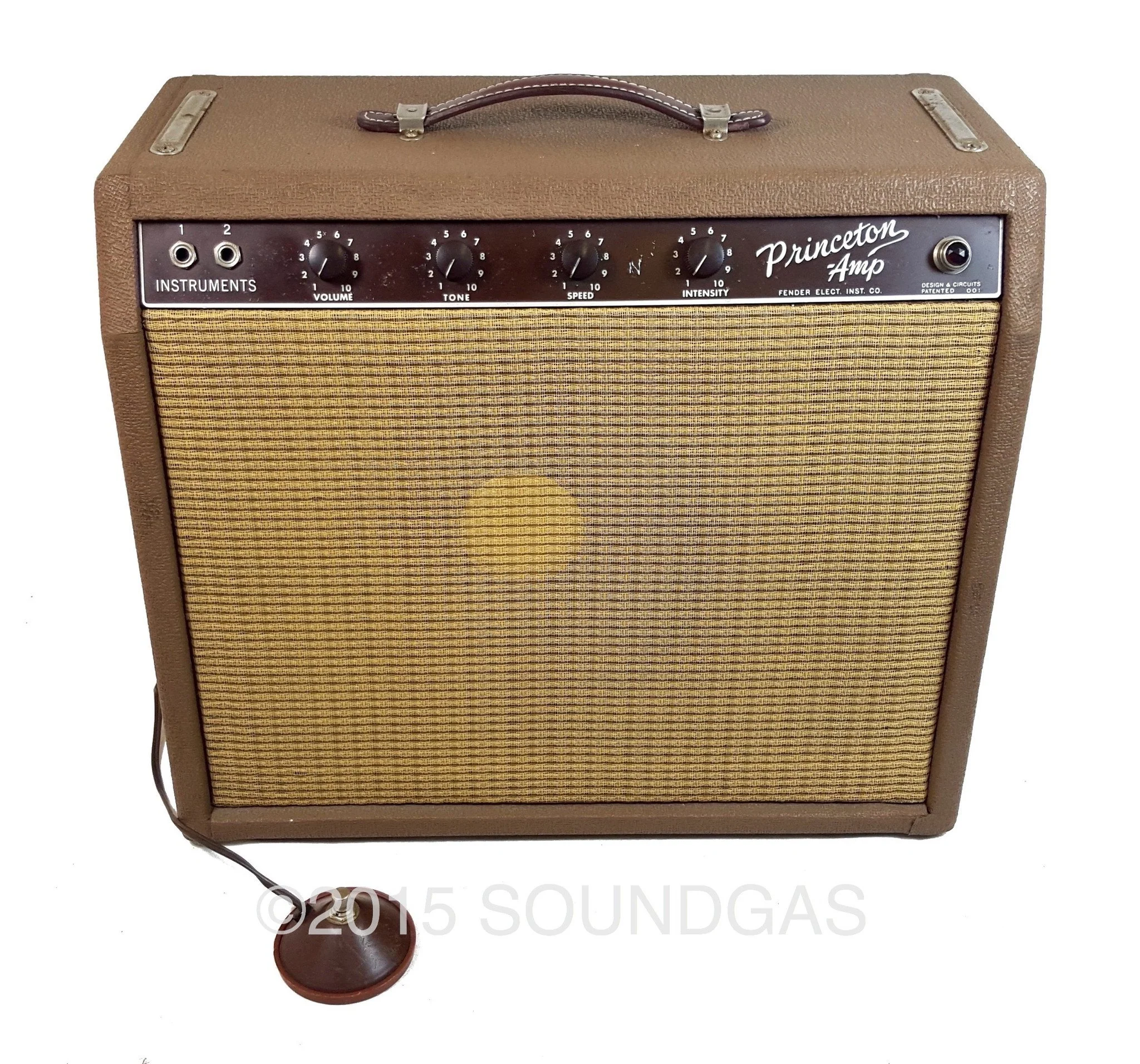 1963 Fender Princeton Brown Panel - Image 2