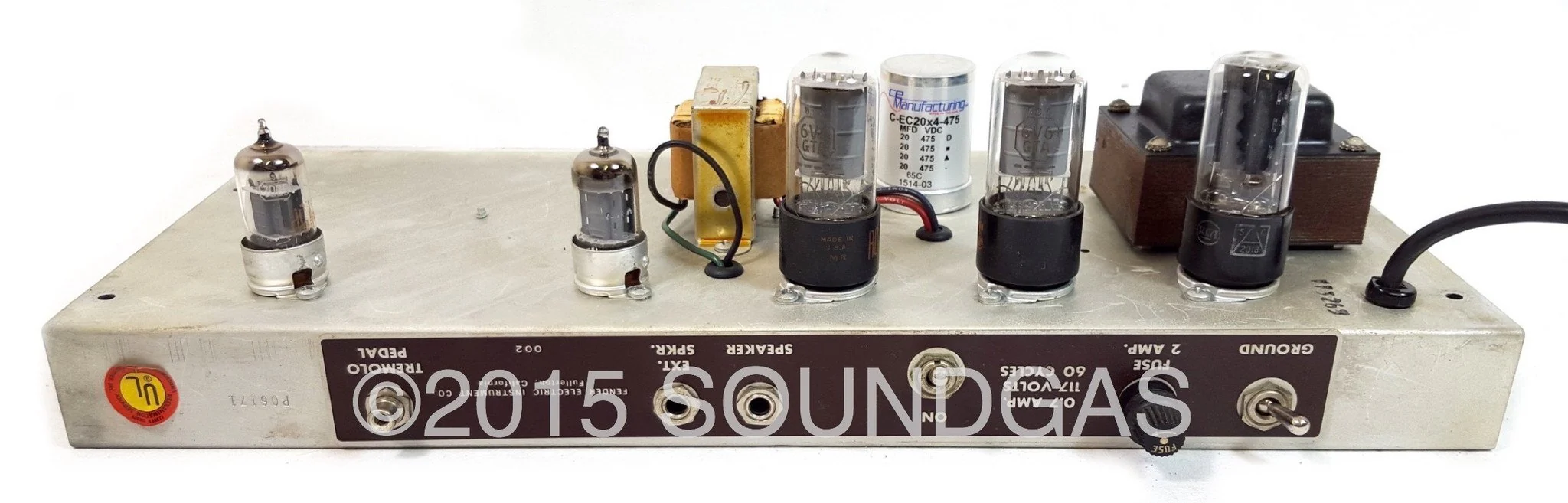 1963 Fender Princeton Brown Panel - Image 9