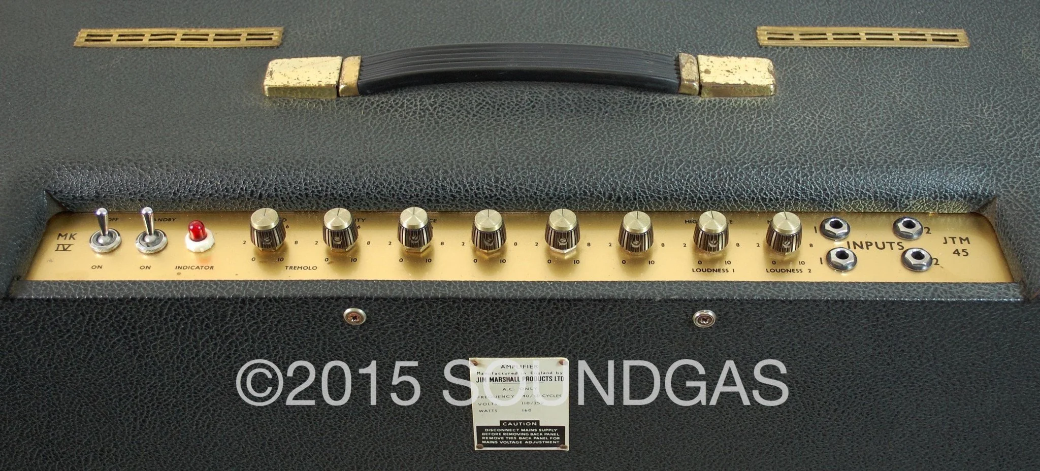 Marshall JTM 45 MkIV Model 1962 Bluesbreaker (1966) - Image 12
