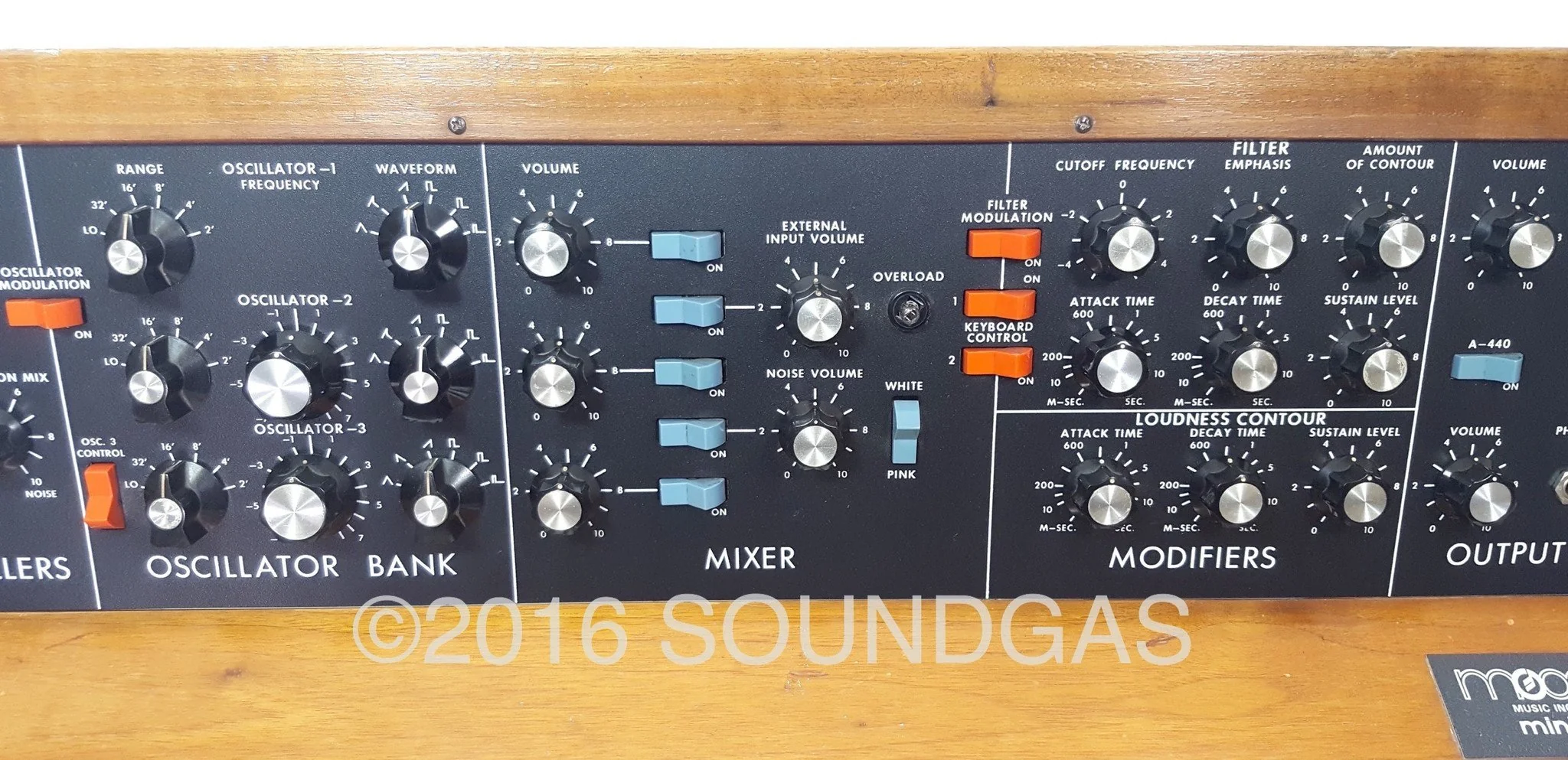 Moog 1973 Minimoog Model D - OptoKey - Image 13