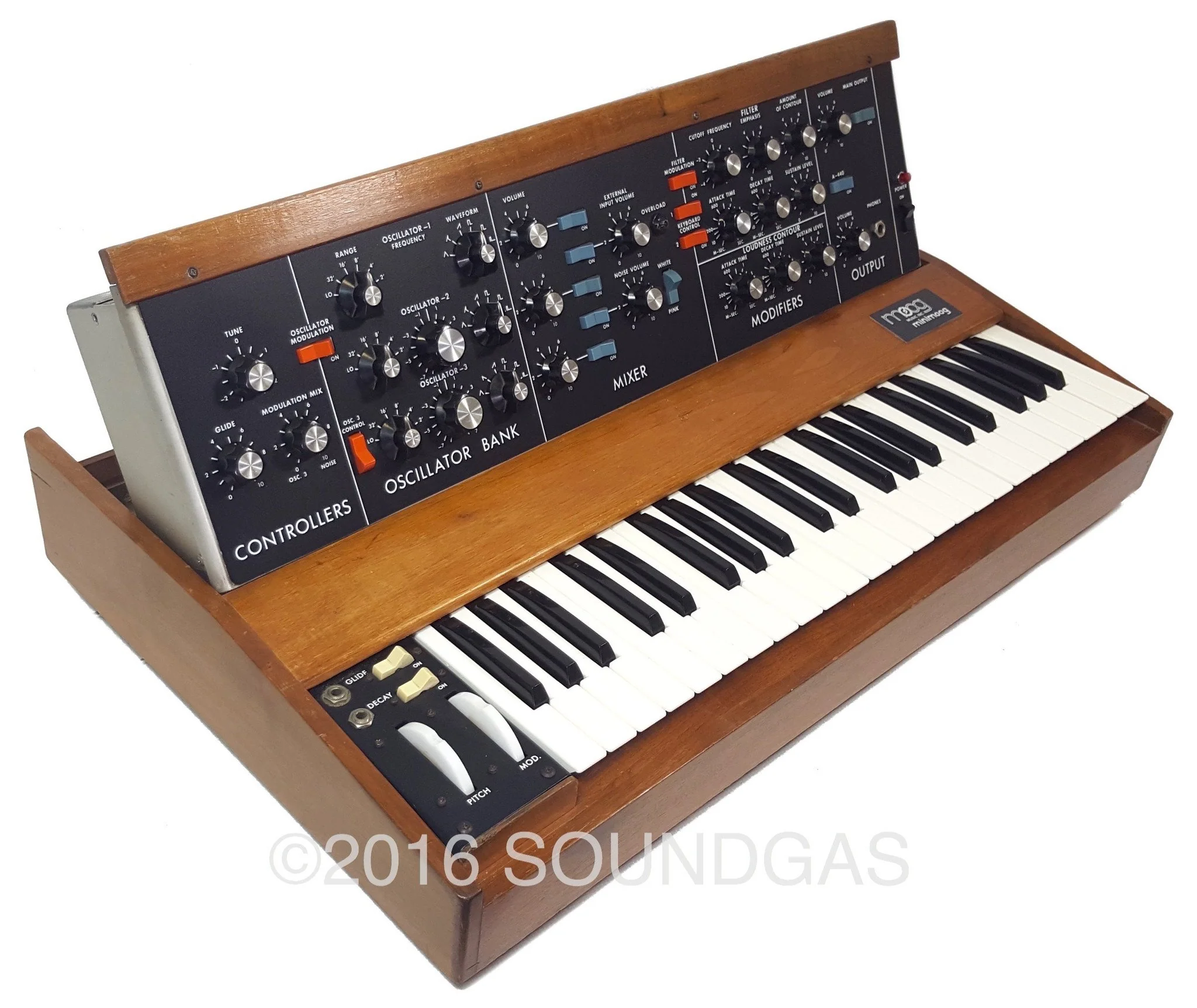 Moog 1973 Minimoog Model D - OptoKey - Image 8