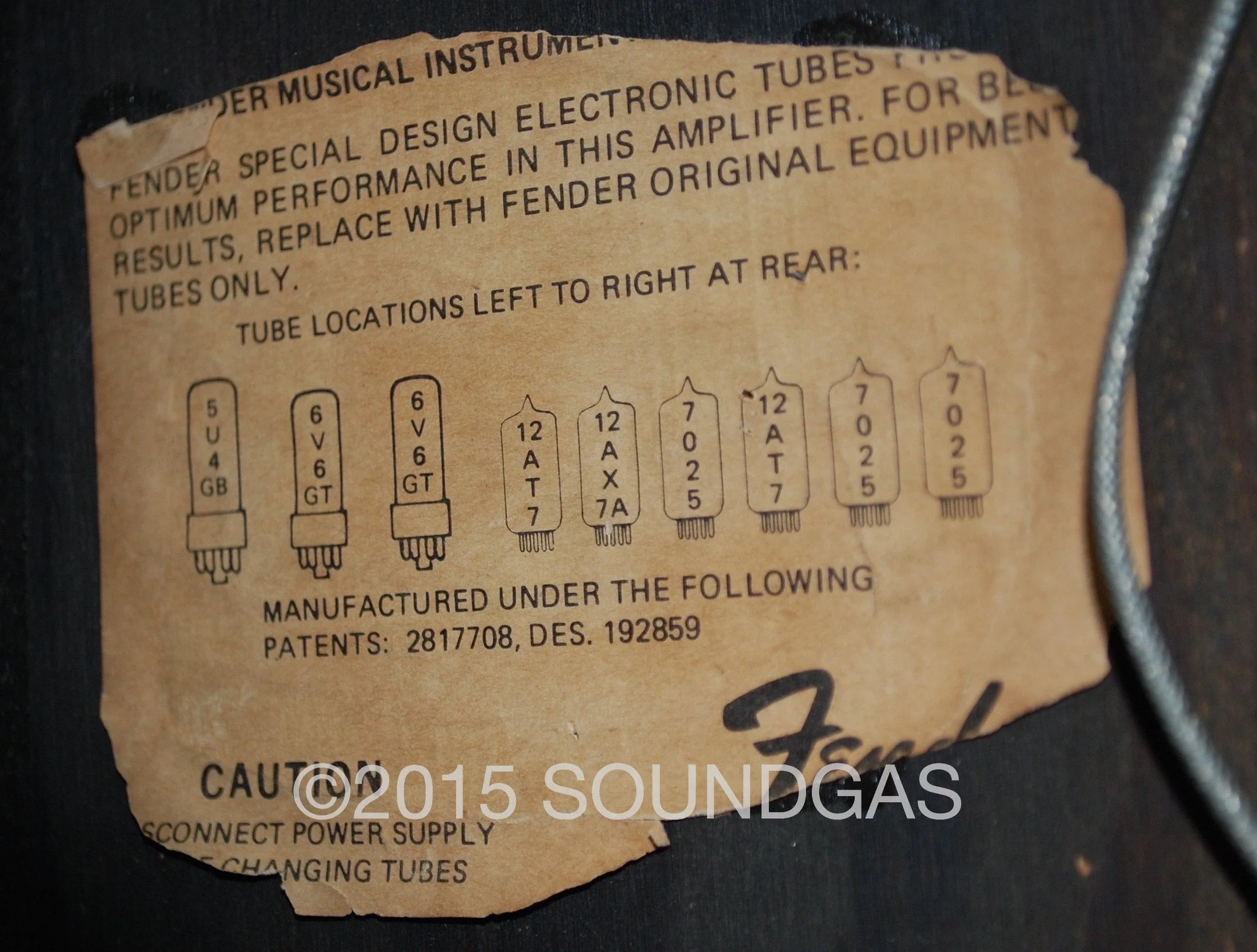 FENDER DELUXE REVERB (Blackface Modified) - Image 14