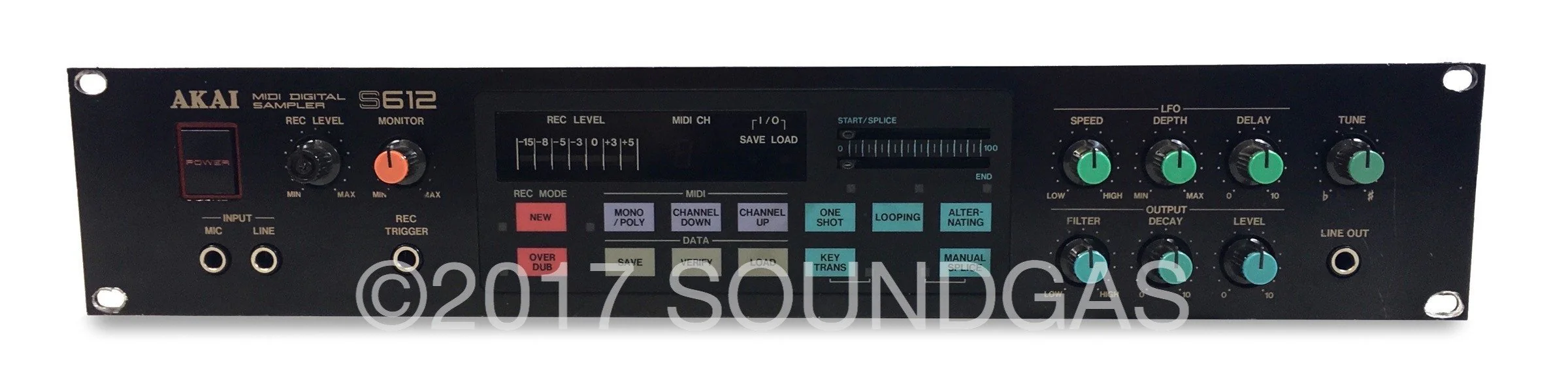 Akai S612 + MIDI Front Panel Animator - Image 2