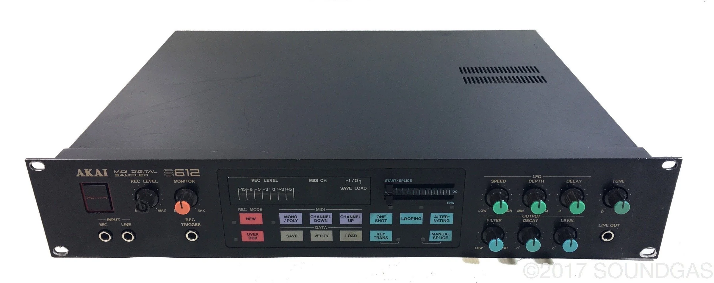 Akai S612 + MIDI Front Panel Animator - Image 6