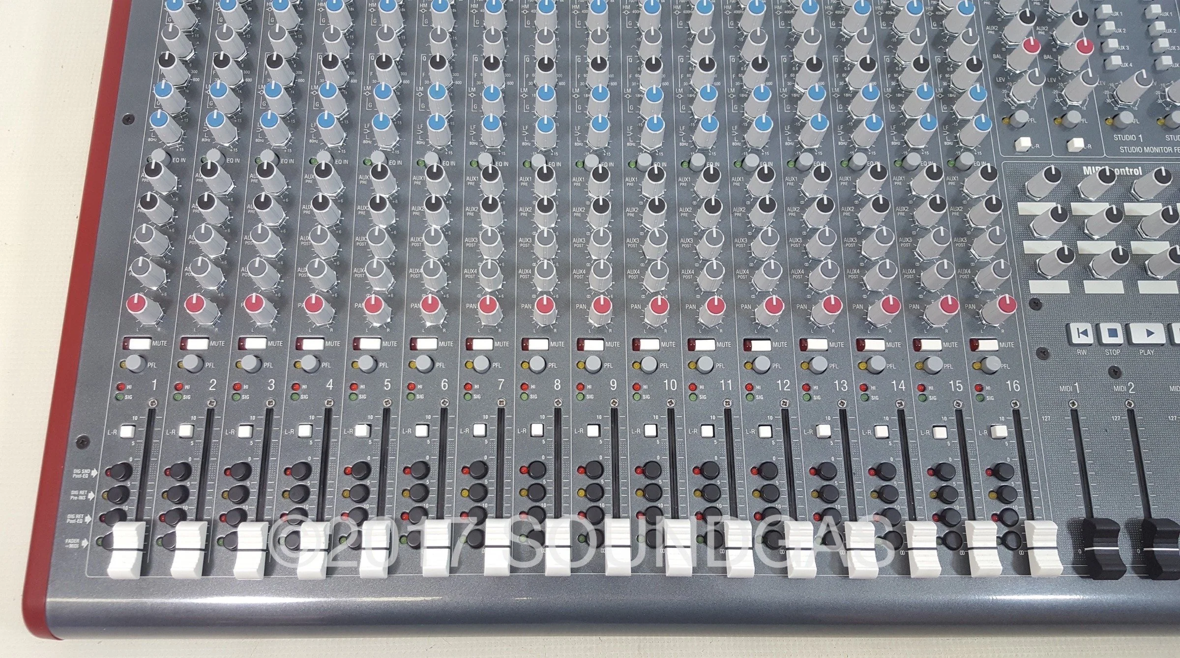 Allen & Heath ZED R16 Firewire Mixing Desk - Image 7