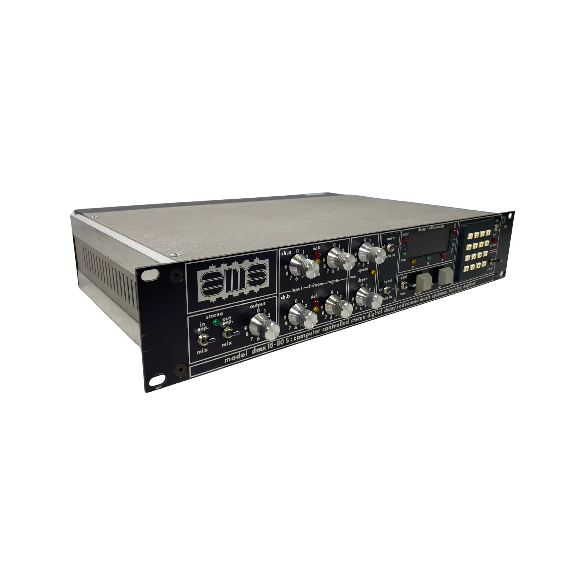 AMS DMX15-80s Stereo Digital Delay - SN 8482 - Image 3