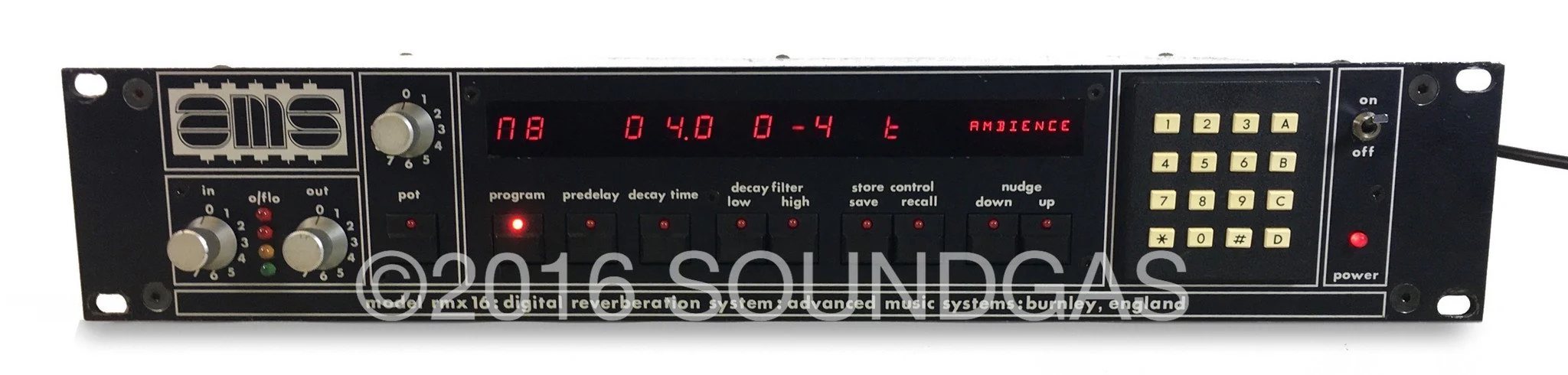 AMS RMX-16 Digital Reverberation System - Image 2