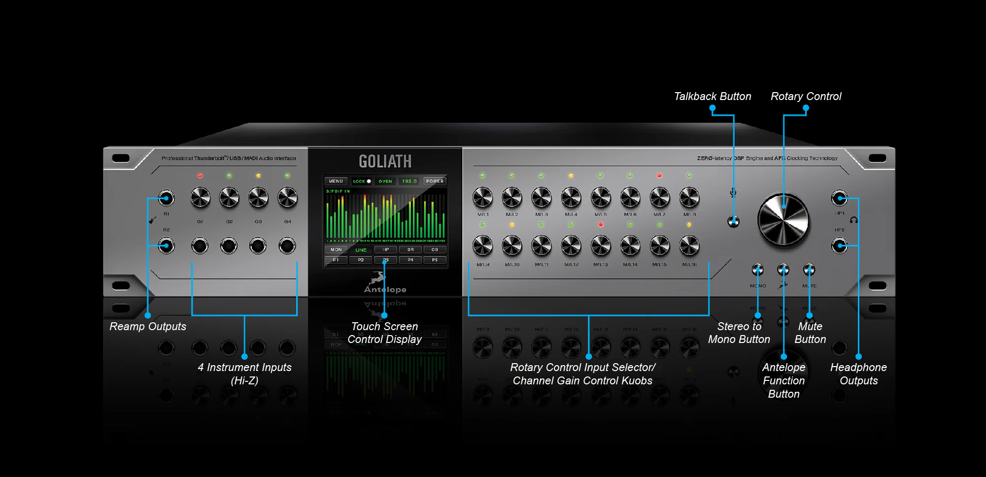 Antelope Audio Goliath + D-Sub Connectors - Image 7