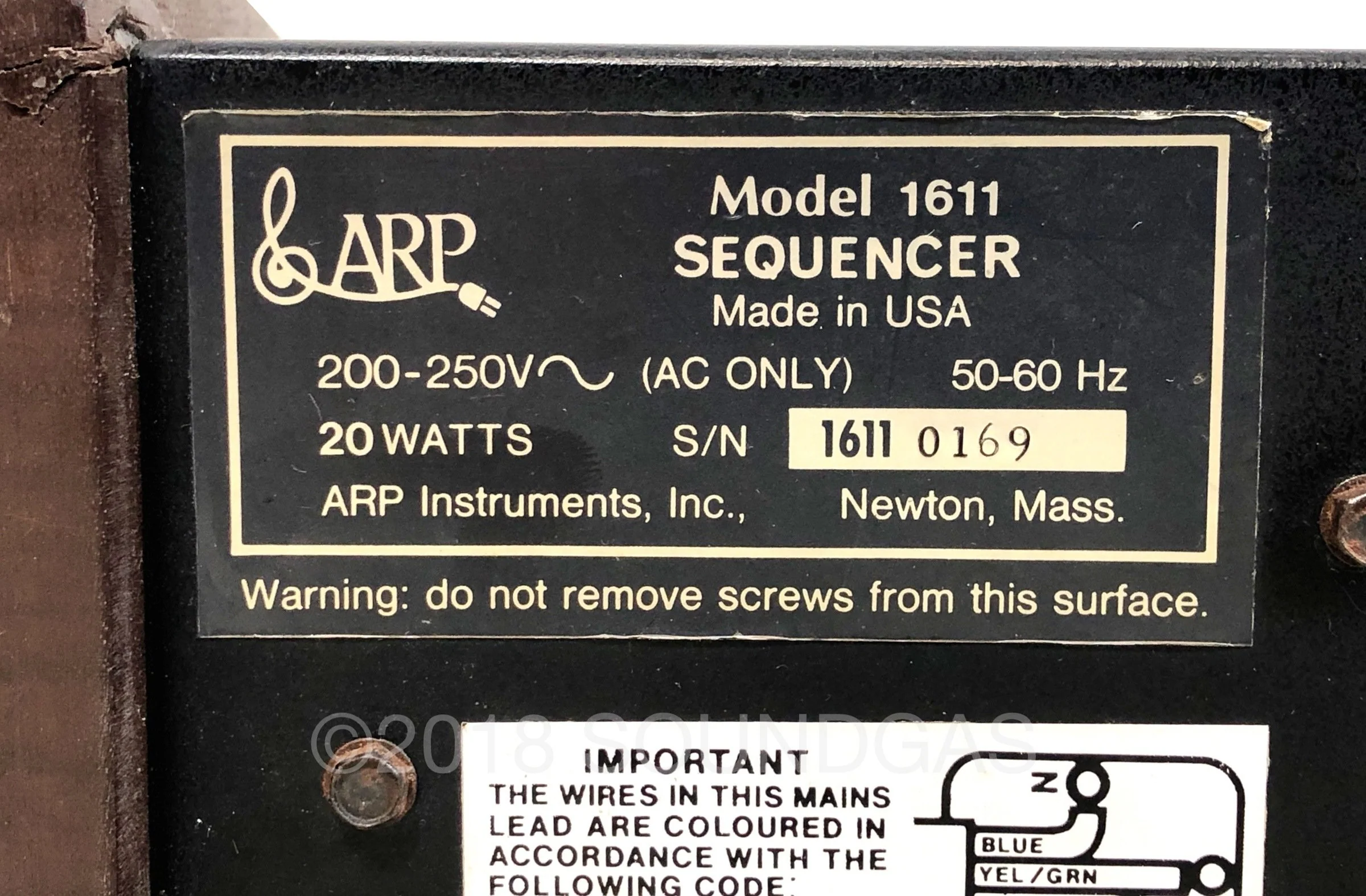 ARP Sequencer Model 1611 - Image 7