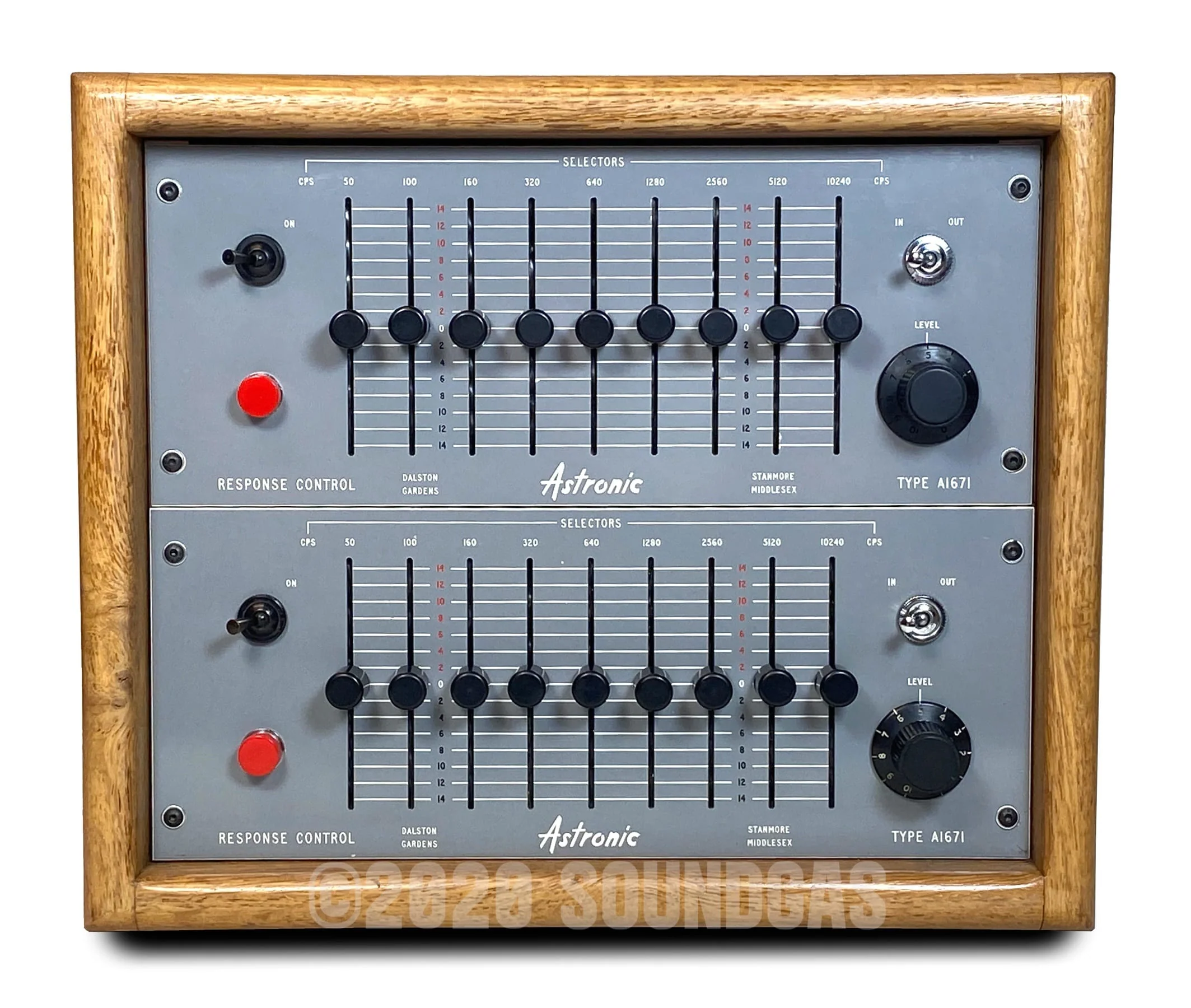 Astronics Type A1671 Germanium EQ Pair - Image 2