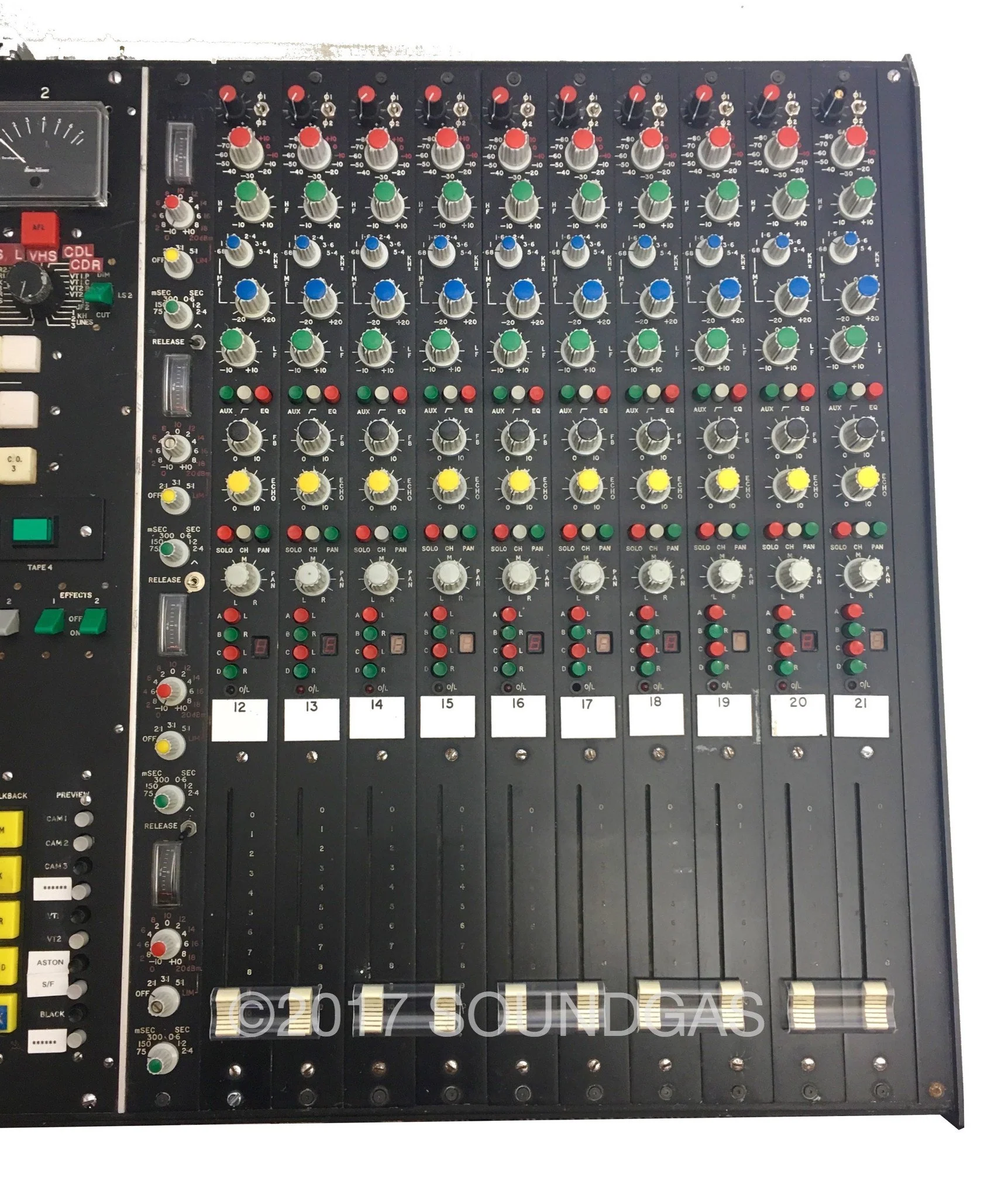 Audio Developments 21 Channel Mixing Desk - ex-BBC - Image 5