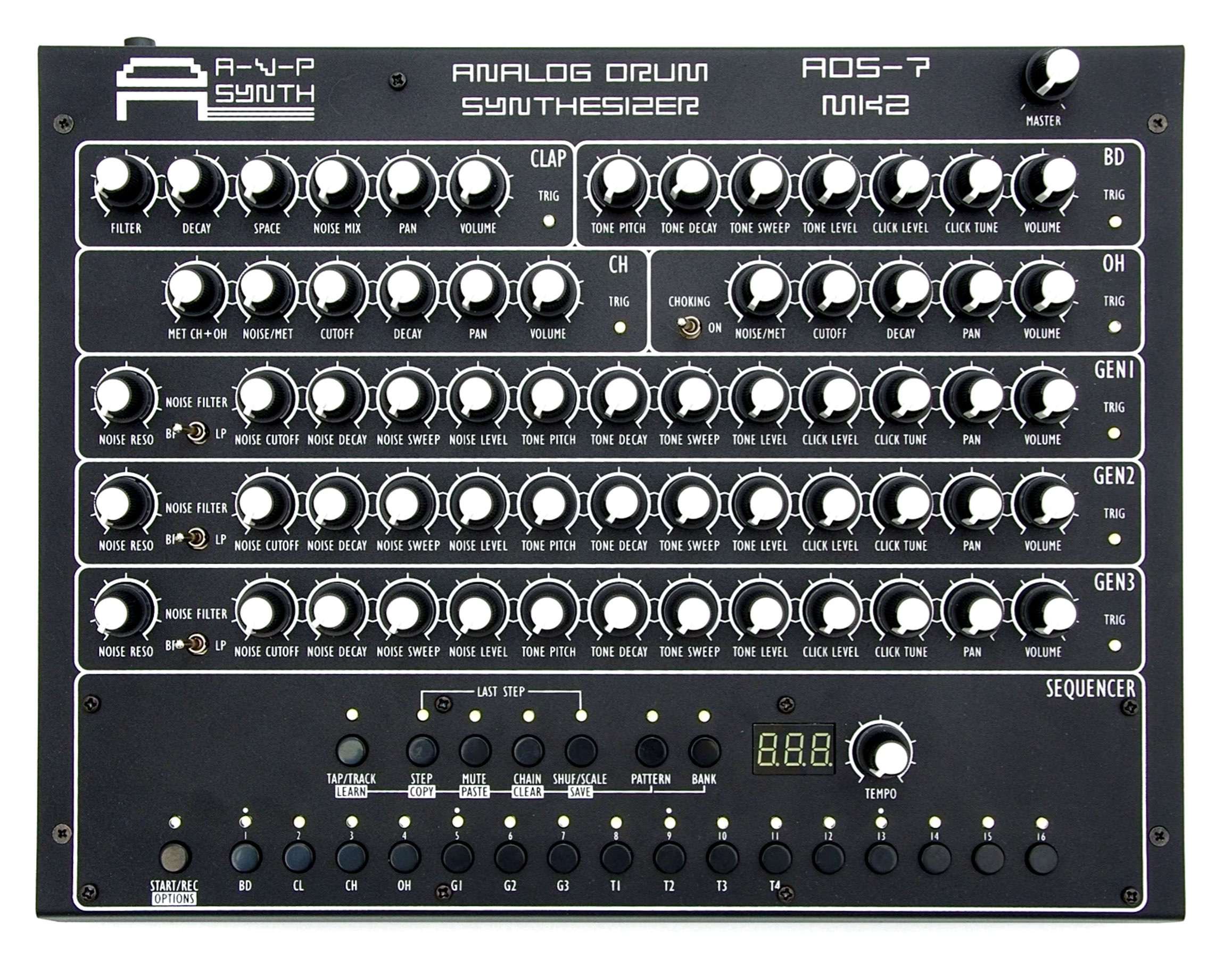 AVP Synth ADS-7 Mk2 Drum Machine - Image 7