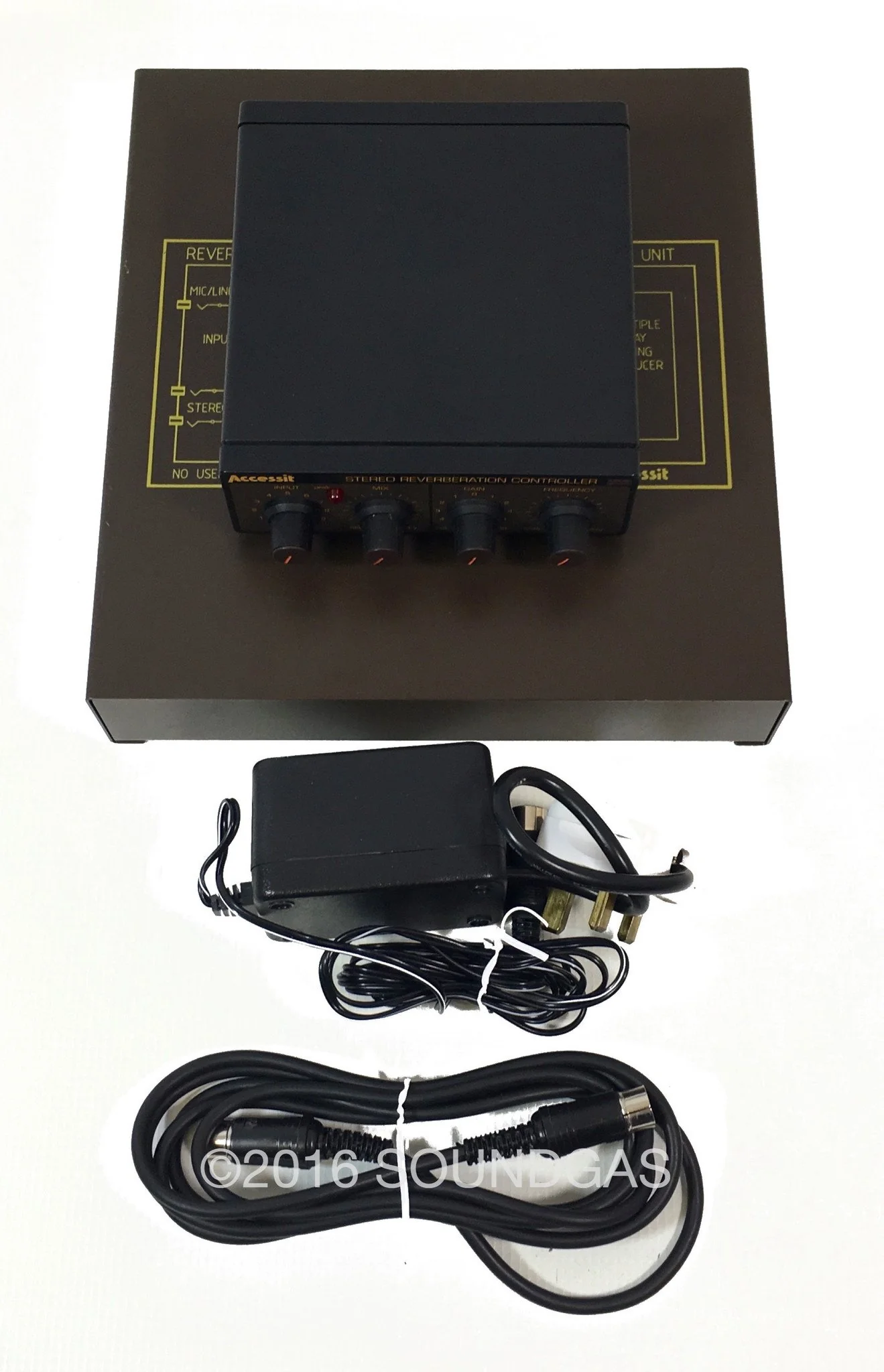 Bandive Accessit Stereo Spring Reverb - Image 3