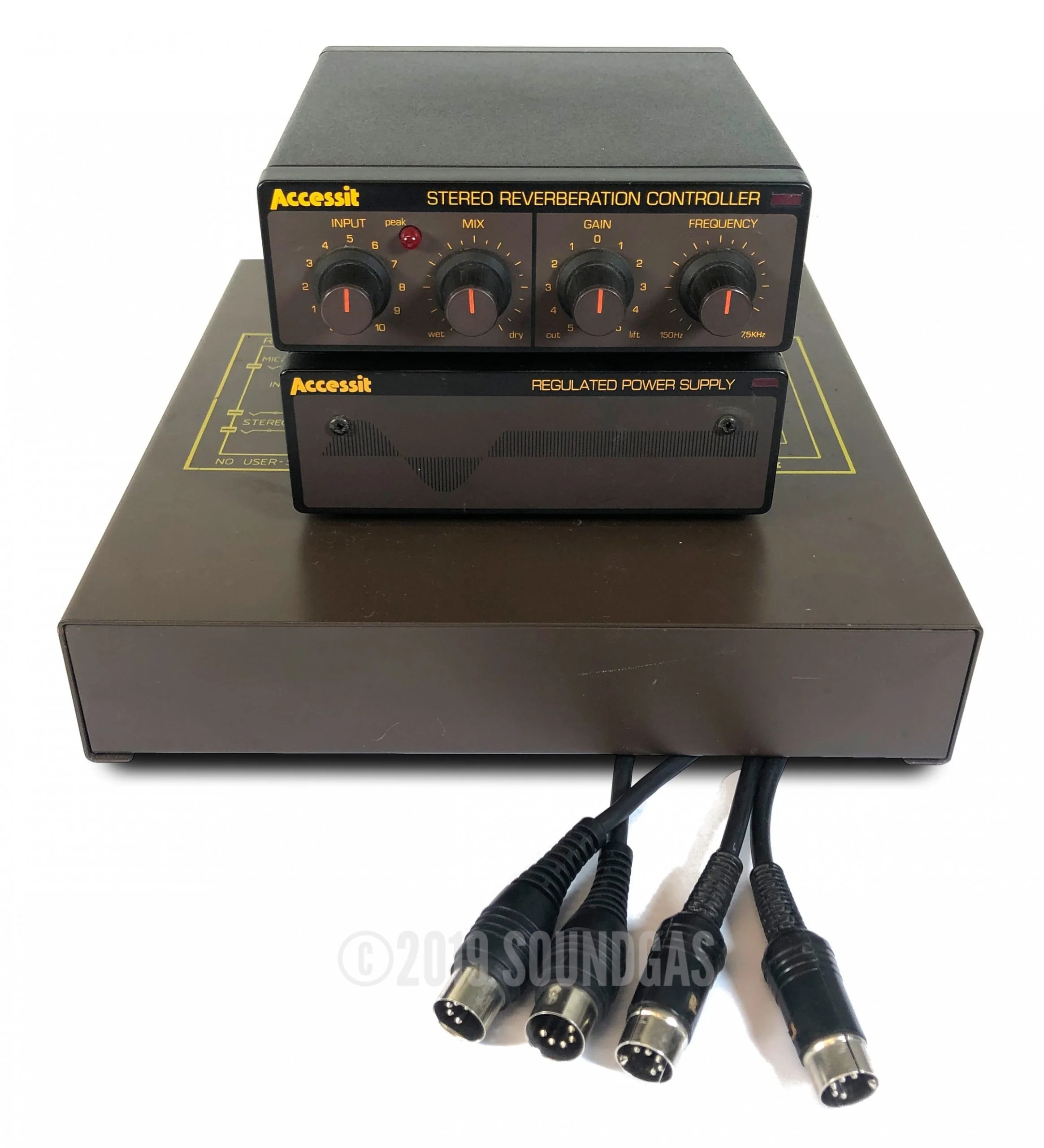 Bandive Accessit Stereo Spring Reverb - Image 5