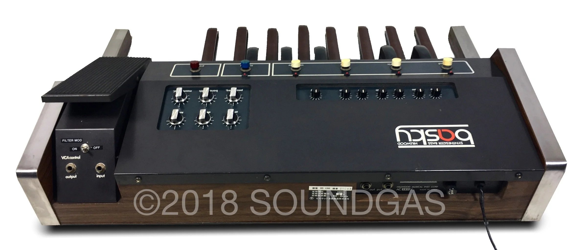 Basky Model BS-4355 Bass Synthesizer - Image 8