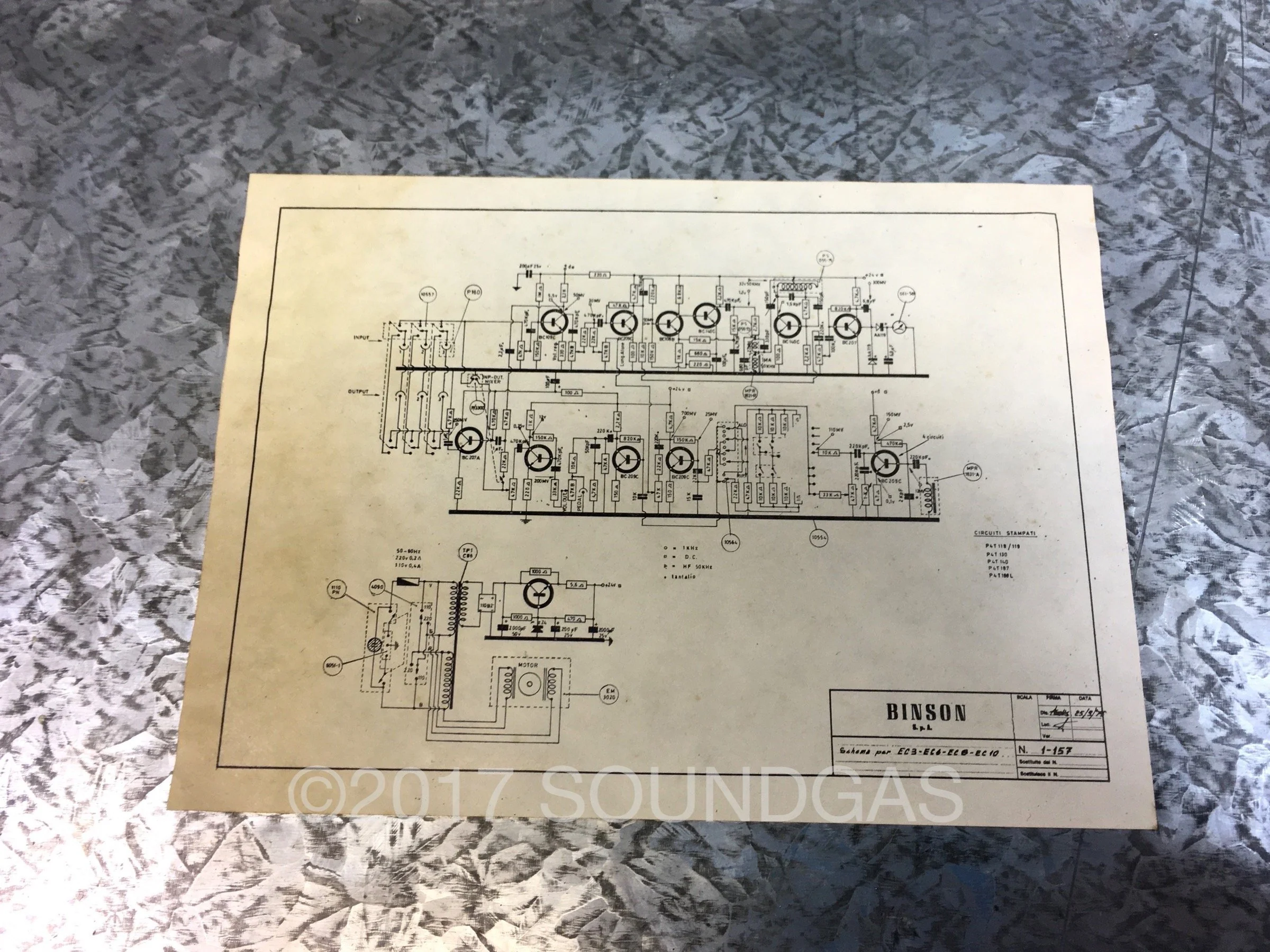 Binson Echorec EC 3 (Varispeed Mod) - Image 6