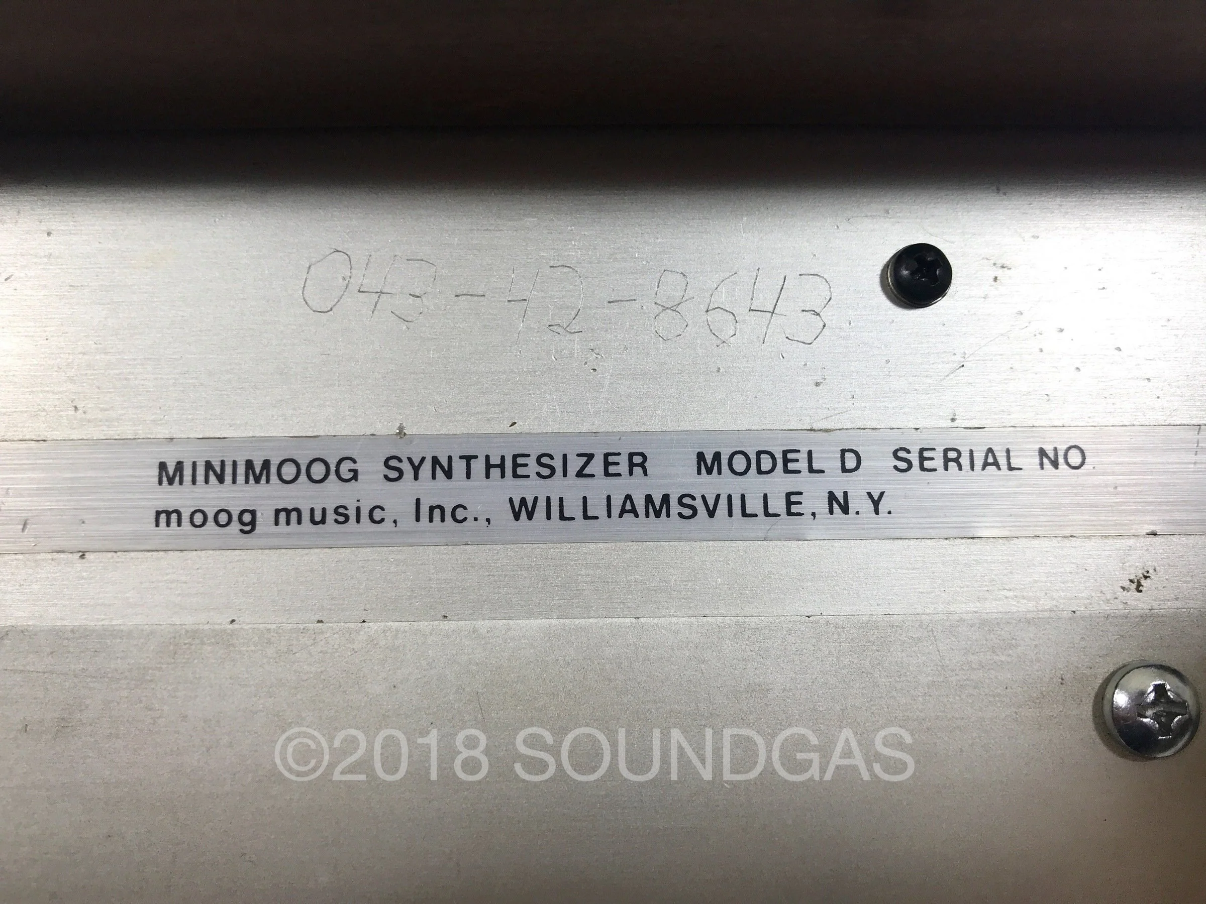 Moog Minimoog Model D c1973 - Image 9