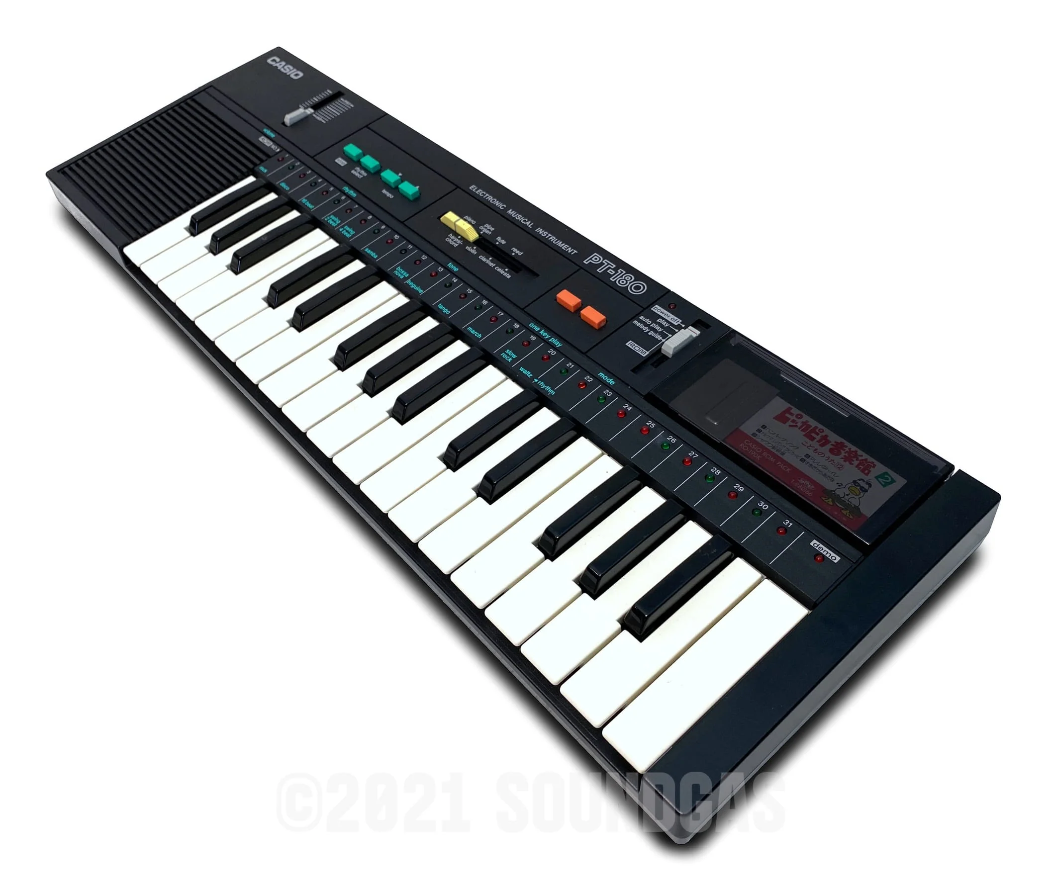 Casio PT-180 - Boxed + 4 ROM Packs - Image 4
