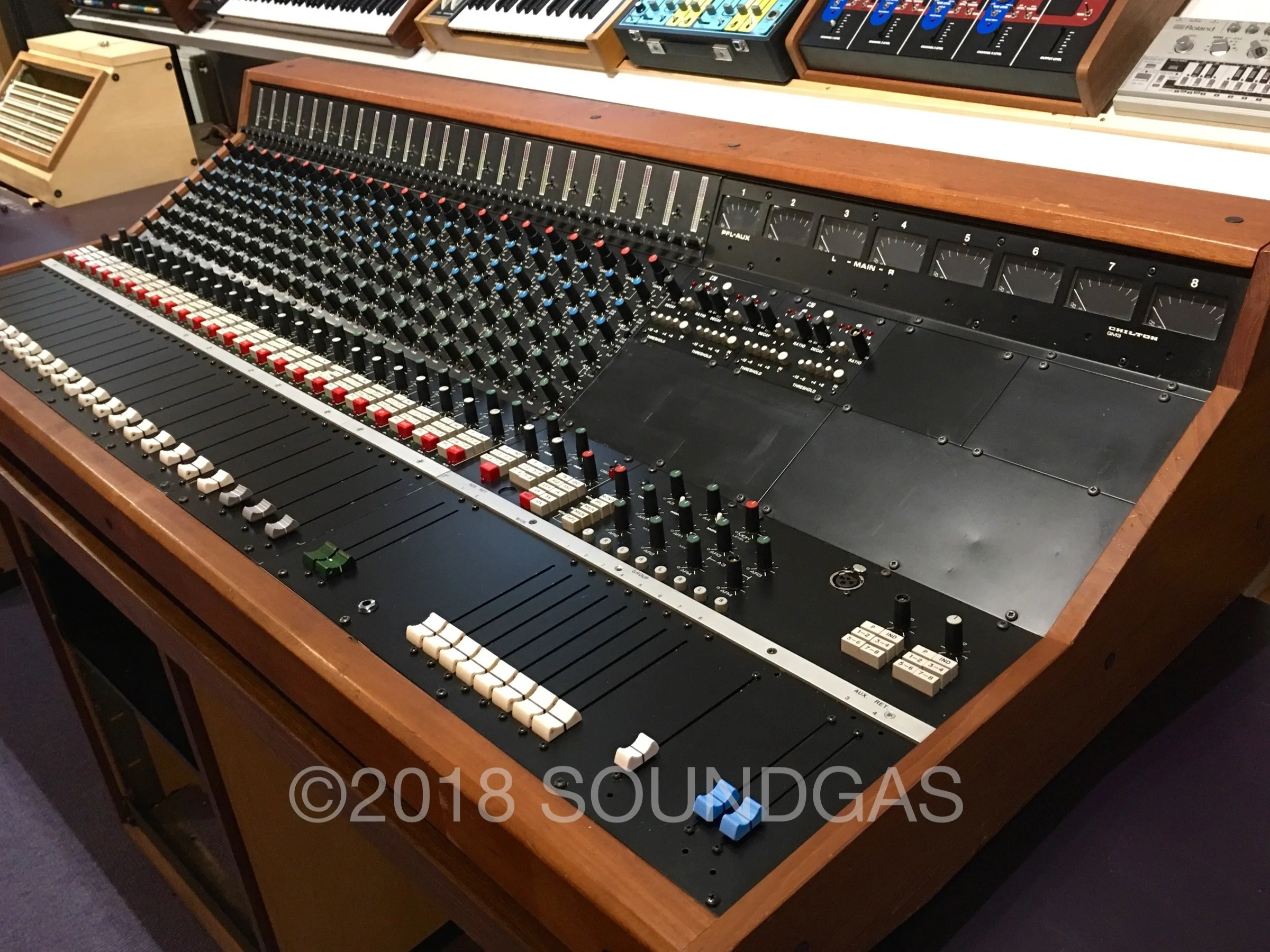 Chilton QM3 - 24-8-2 Mixing console - ex-BBC - Image 3