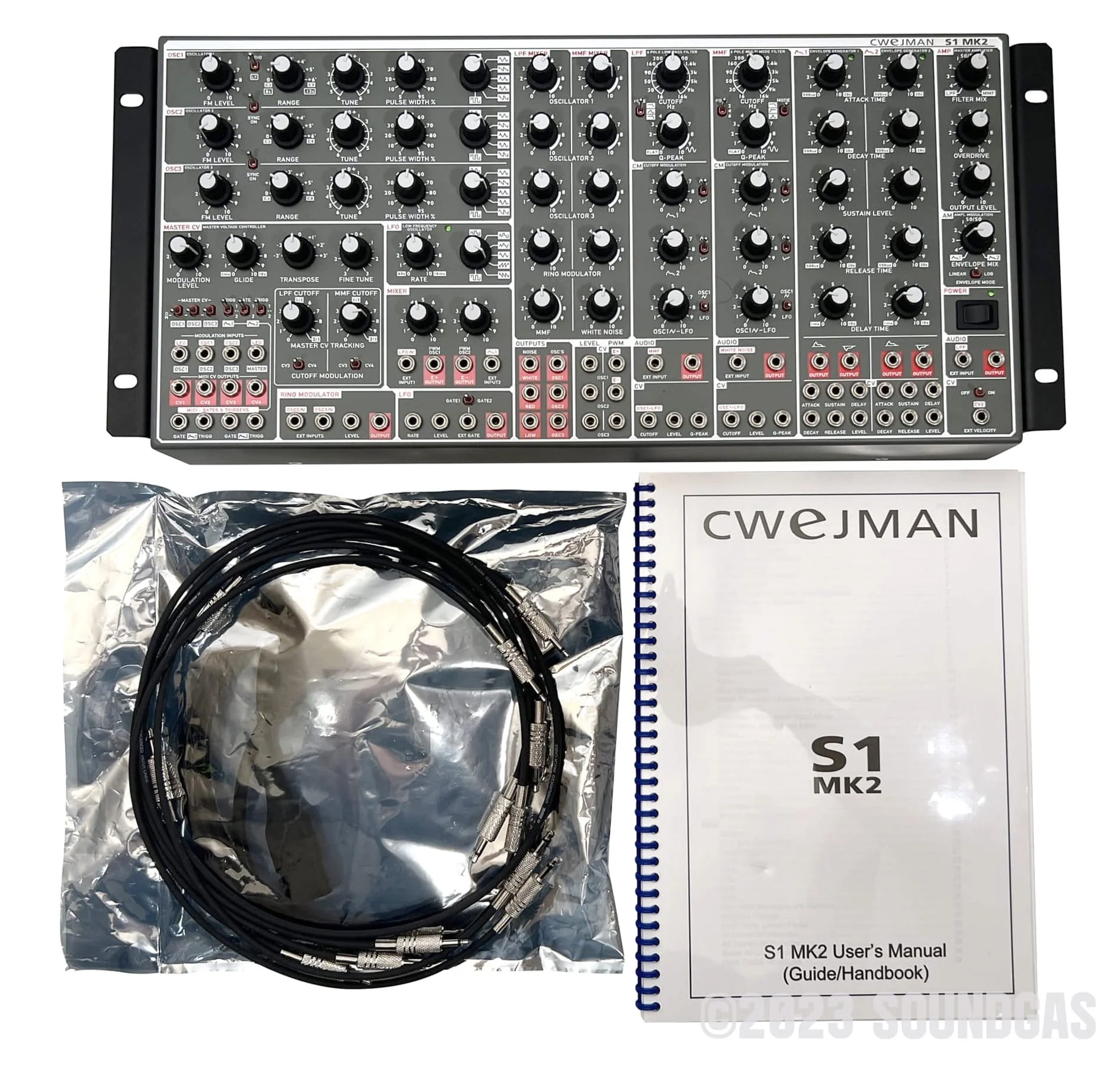 Cwejman S1 Mk2 Semi-Modular Analogue Synthesizer - Image 2