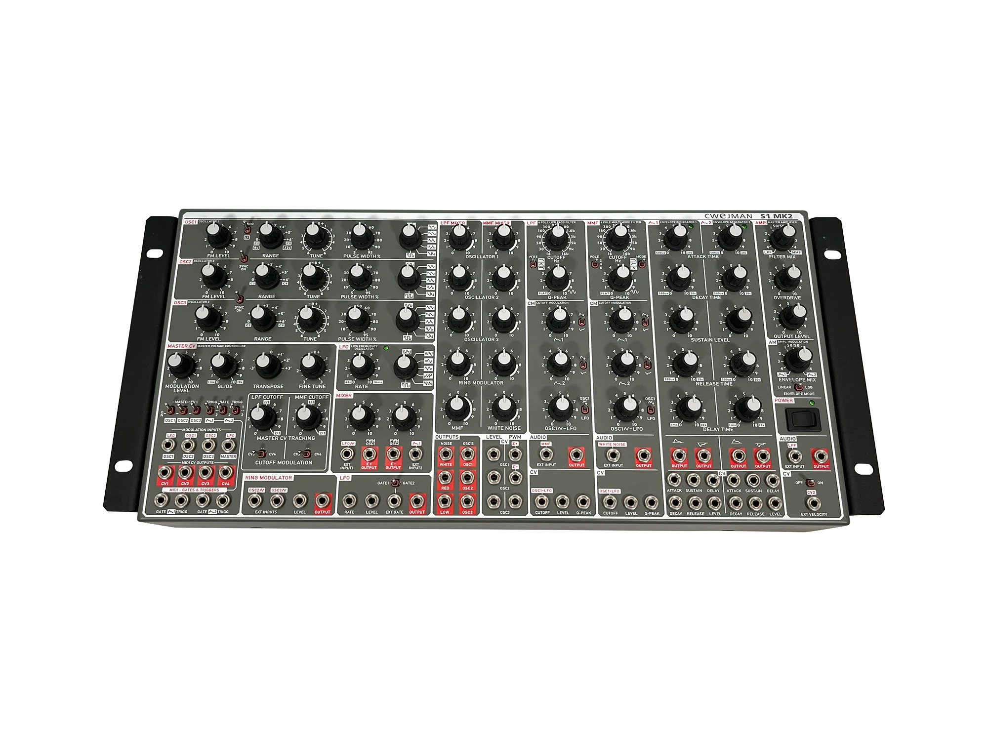 Cwejman S1 Mk2 Semi-Modular Analogue Synthesizer - Image 3