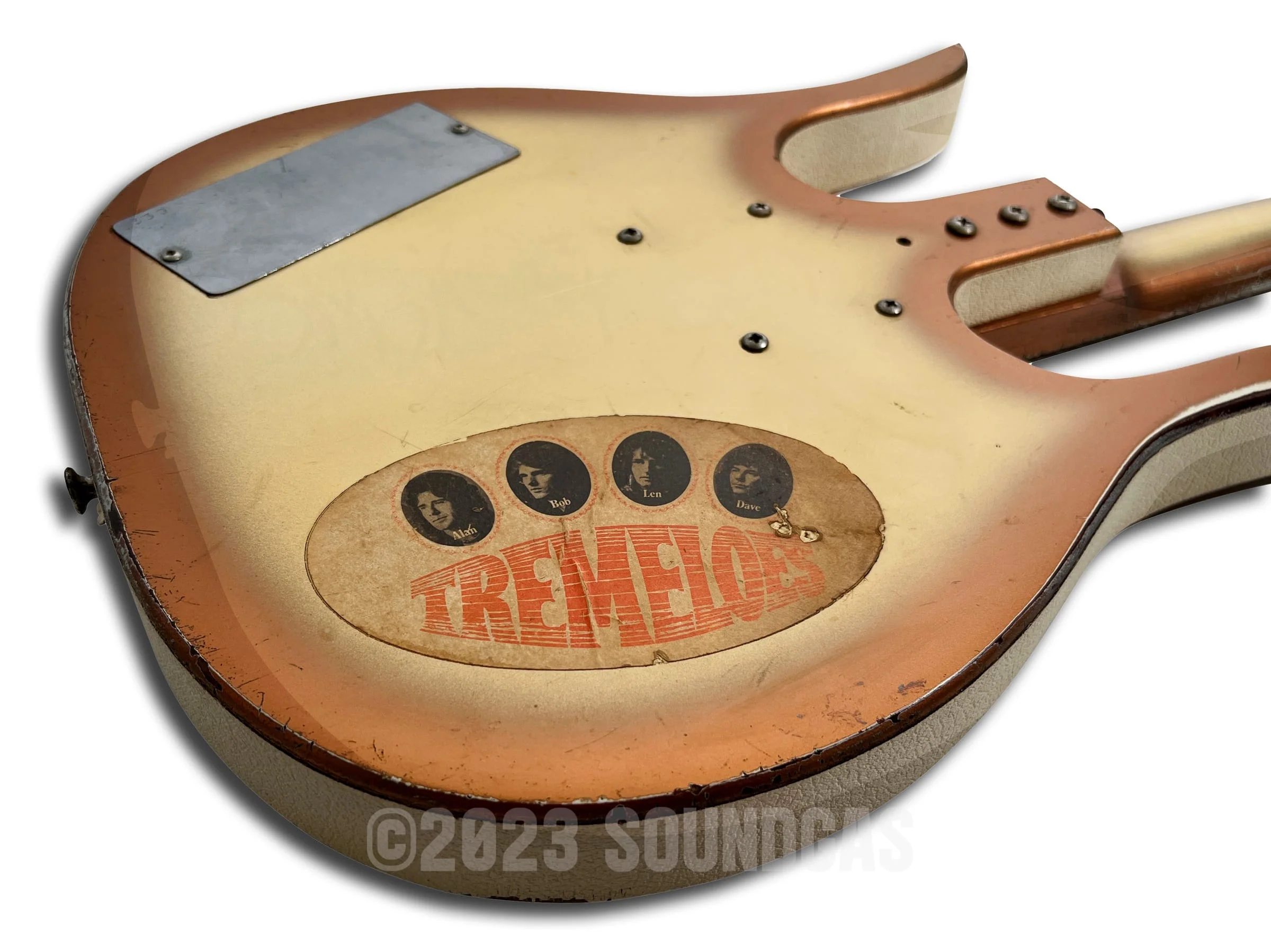 Danelectro Guitarlin Longhorn Guitar - Image 10