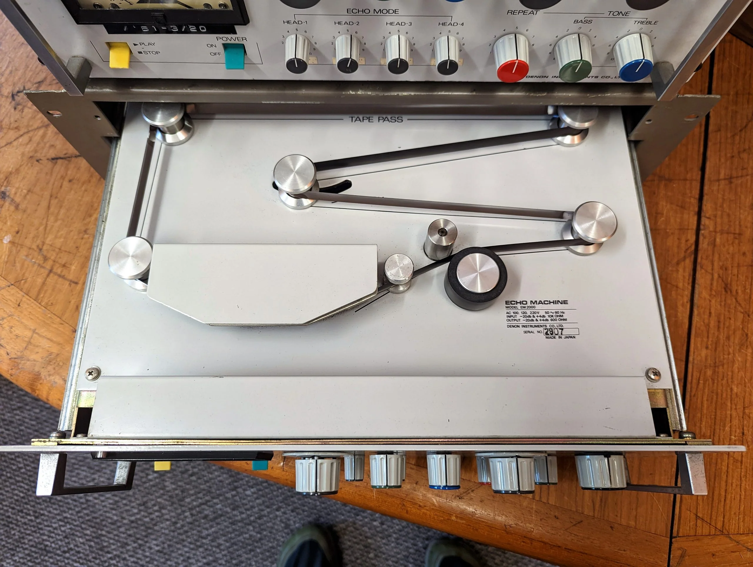 Denon DIC EM-2000 1/2" Tape Echo - Image 8