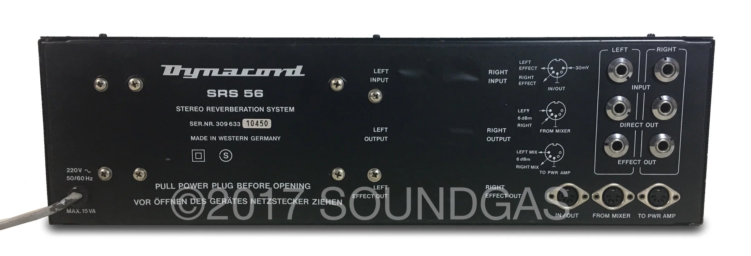 Dynacord SRS 56 Stereo Reverberation System - Image 6