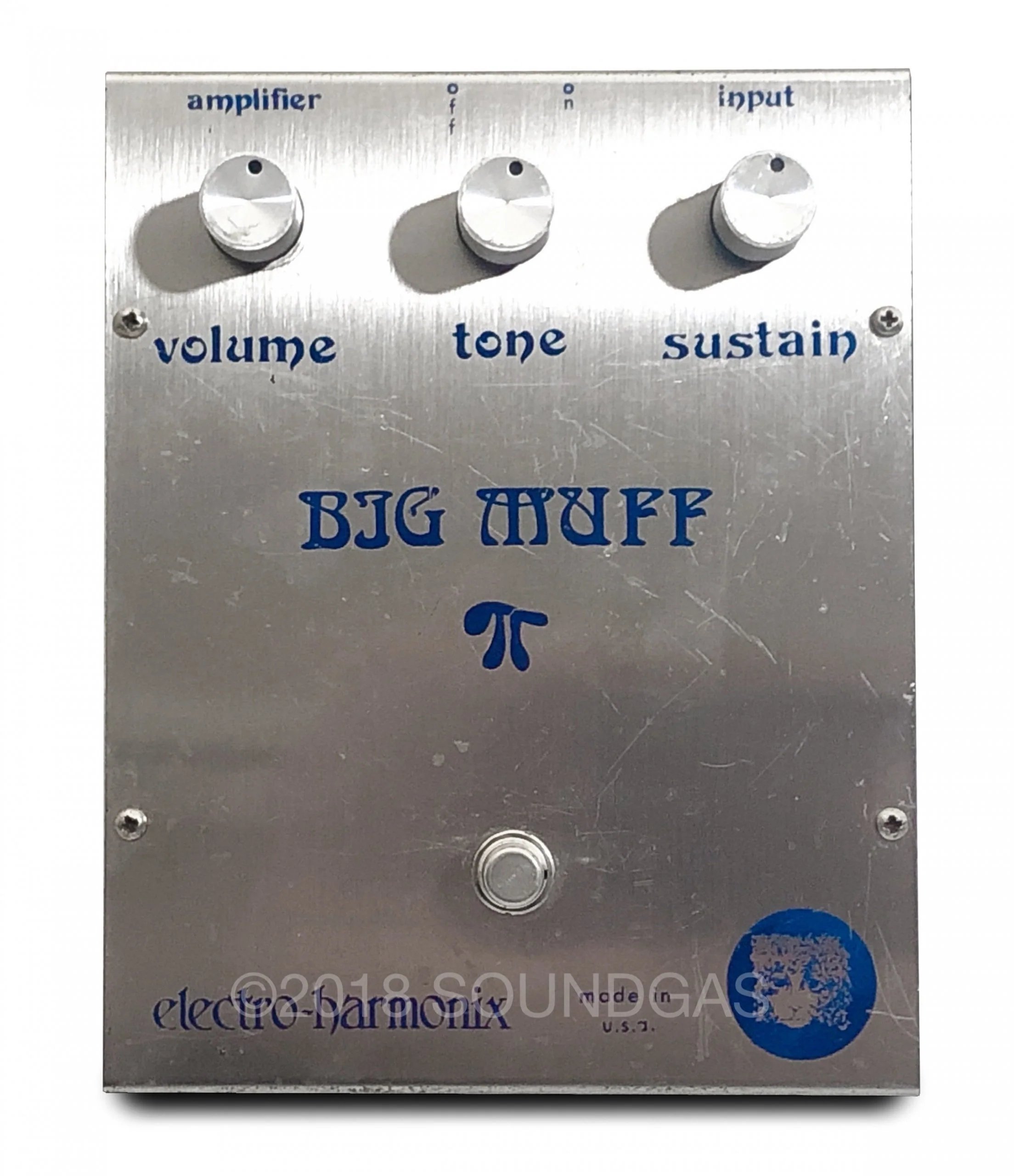Electro-Harmonix Big Muff Pi V2 Ram's Head (Violet) - Image 3