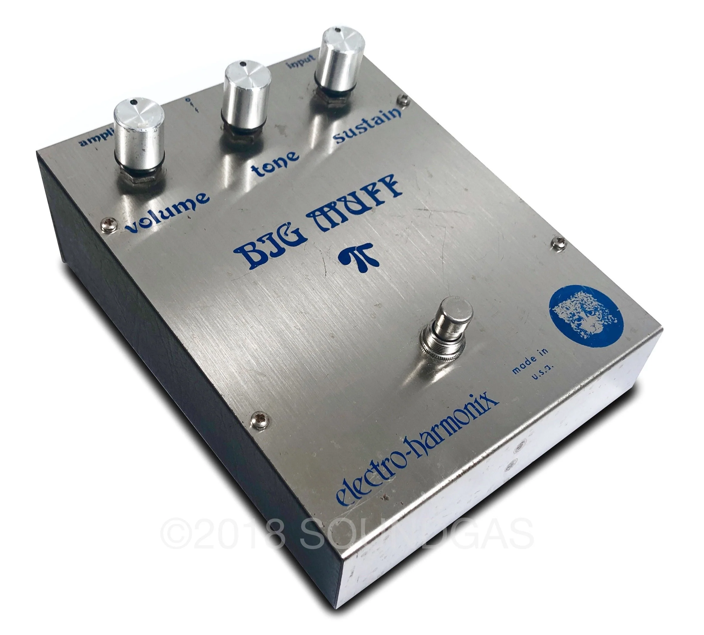 Electro-Harmonix Big Muff Pi V2 Ram's Head (Violet) - Image 4