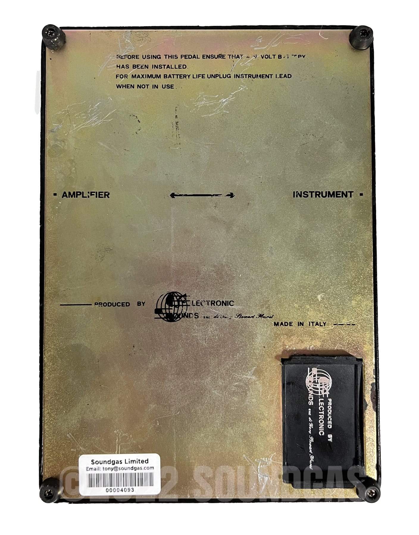 Electronic Sounds UFO Wah Fuzz Swell (Gary Hurst Design) - Image 6