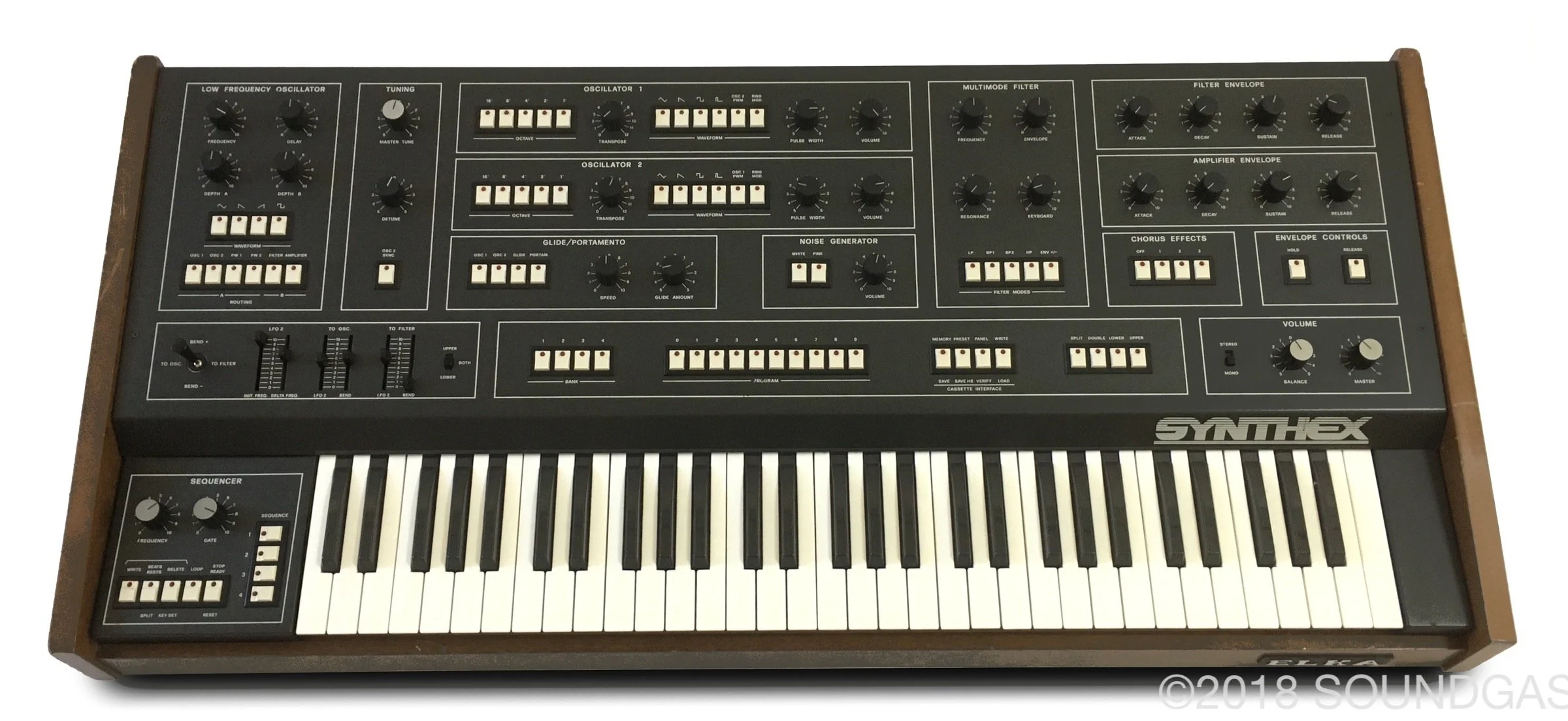 Elka Synthex with Midi breakout - Image 9