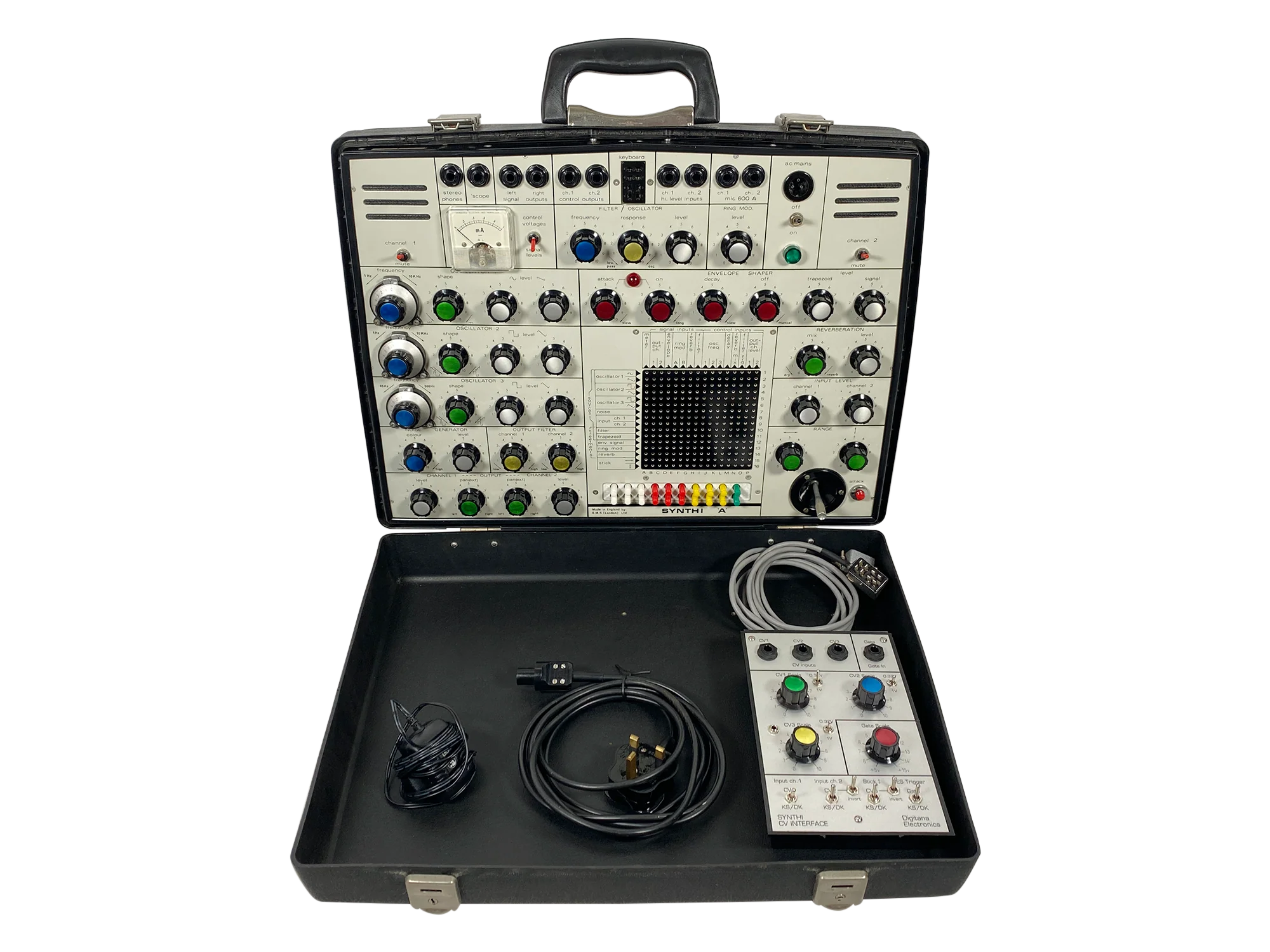 EMS Synthi A Mk1 & Digitana CV Interface