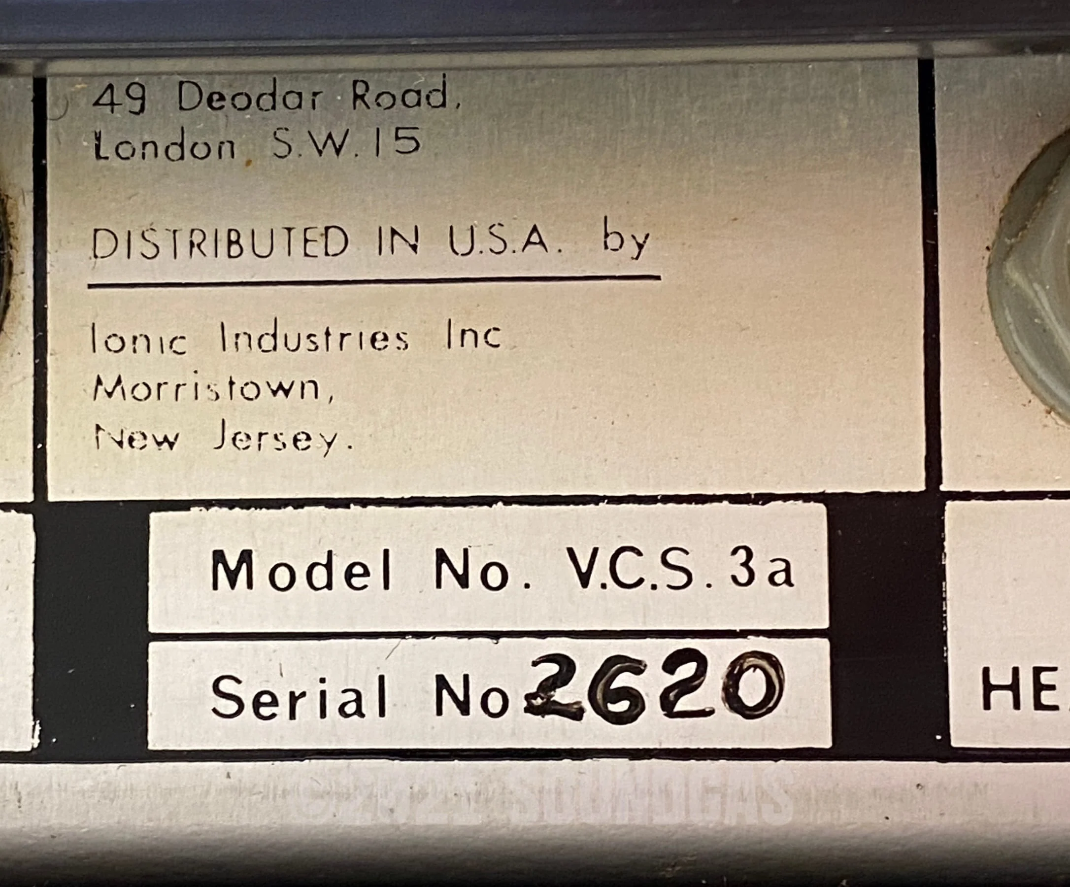 EMS VCS3a Putney - Image 8
