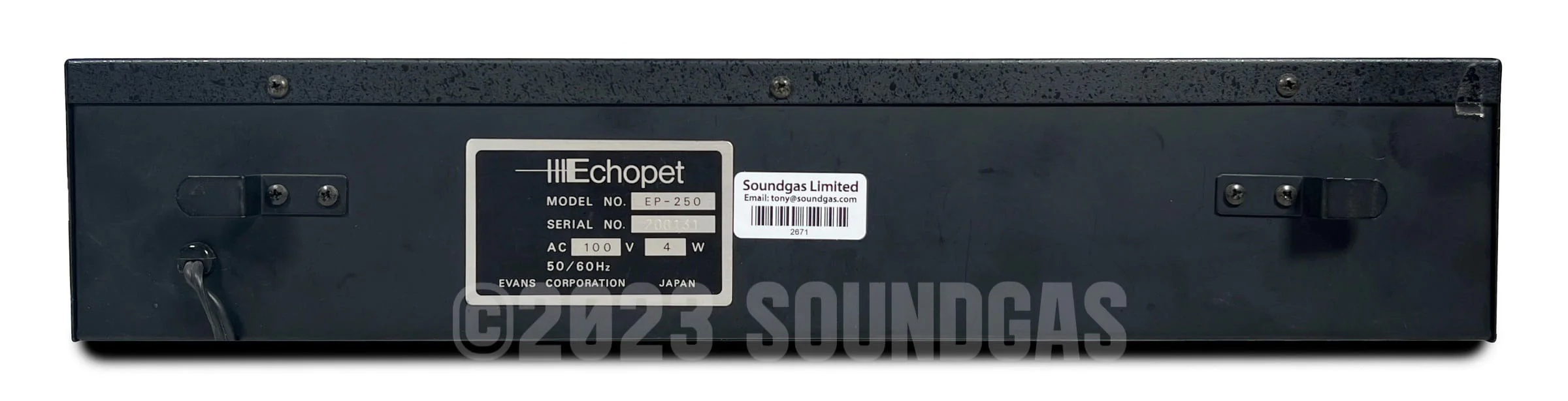Evans Echopet EP-250 Delay + Spring Reverb - Image 5