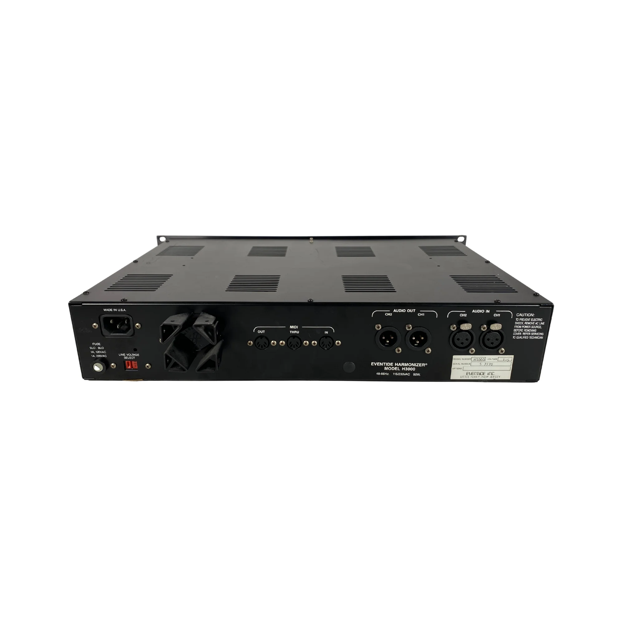Eventide H-3000S Ultra Harmonizer (Overhauled/H3500 Eprom) - SN 7270 - Image 4