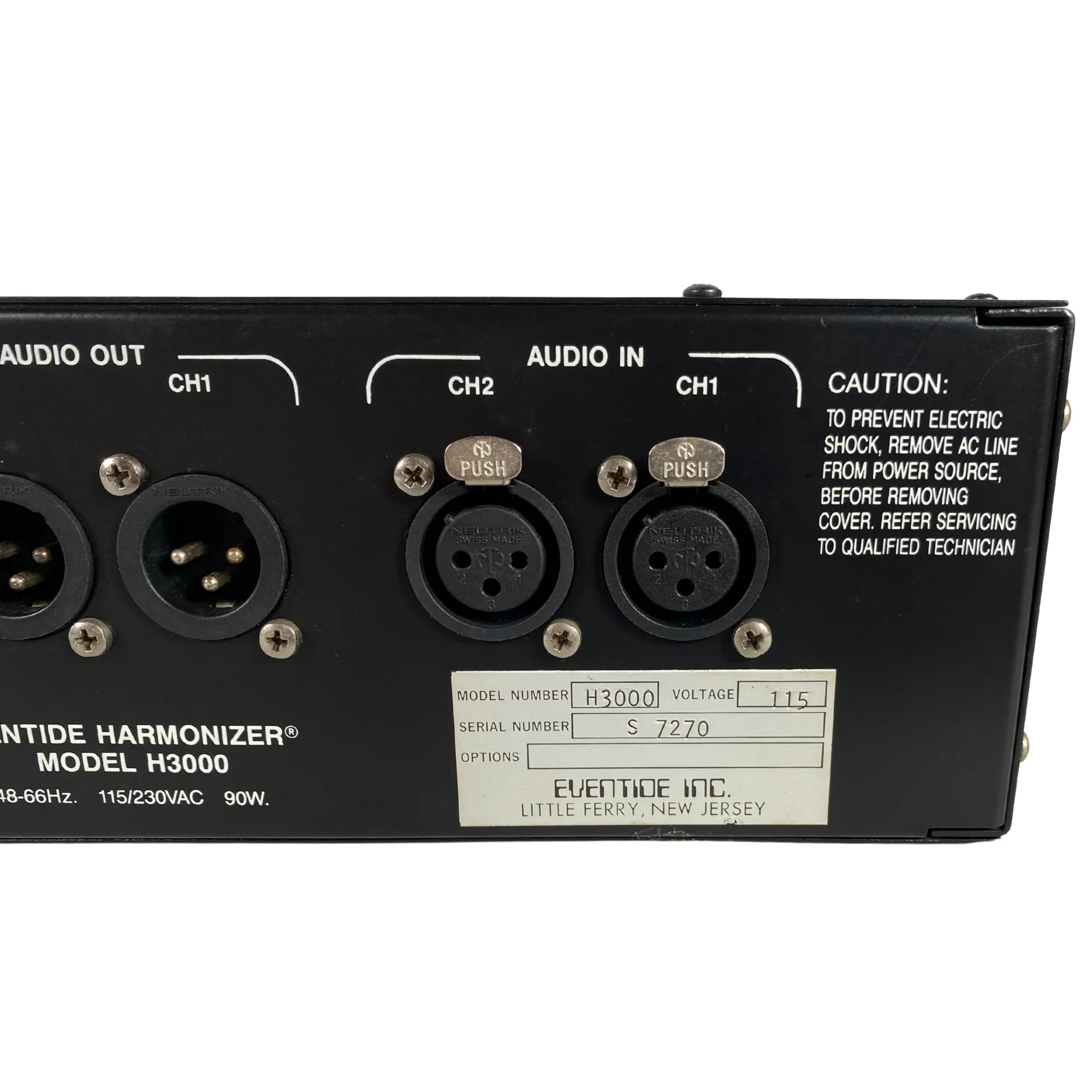 Eventide H-3000S Ultra Harmonizer (Overhauled/H3500 Eprom) - SN 7270 - Image 5