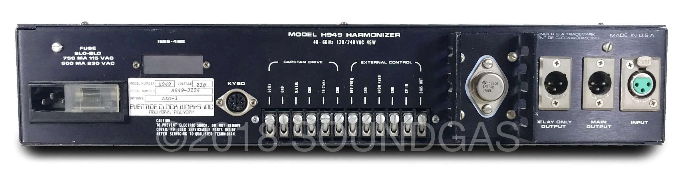 Eventide Harmonizer Model H949 - Image 5