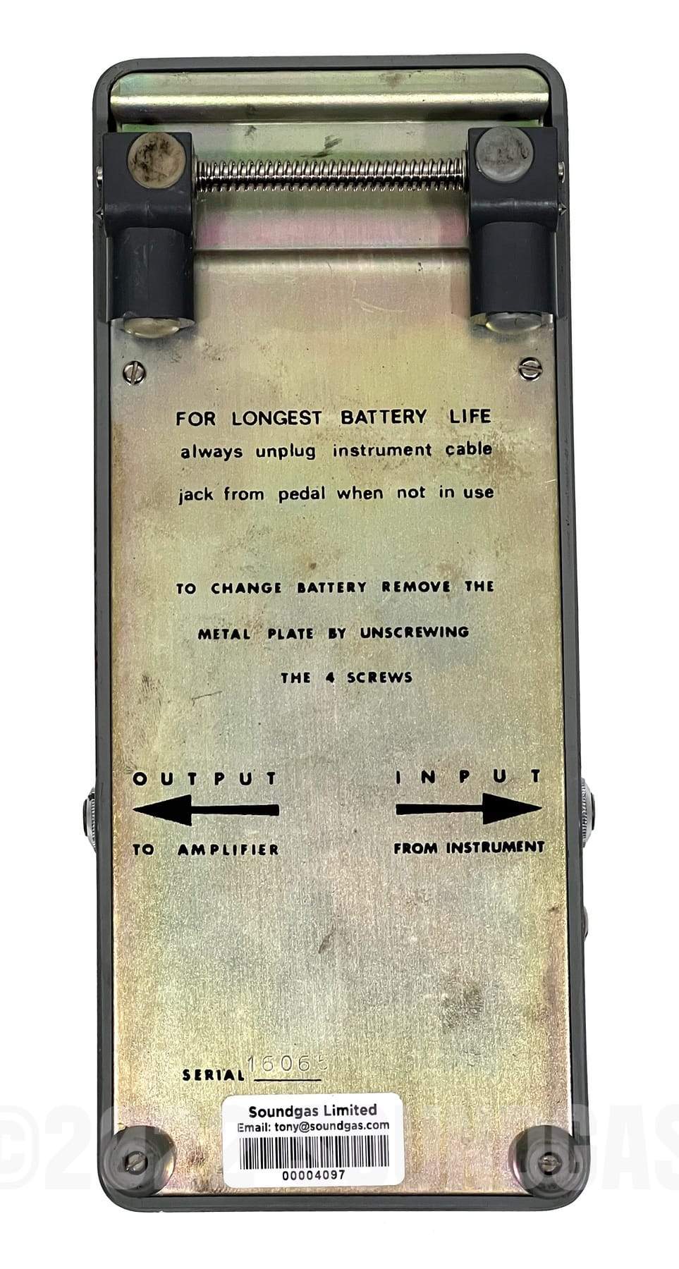 Farfisa Repeat/Volume Pedal - Image 6