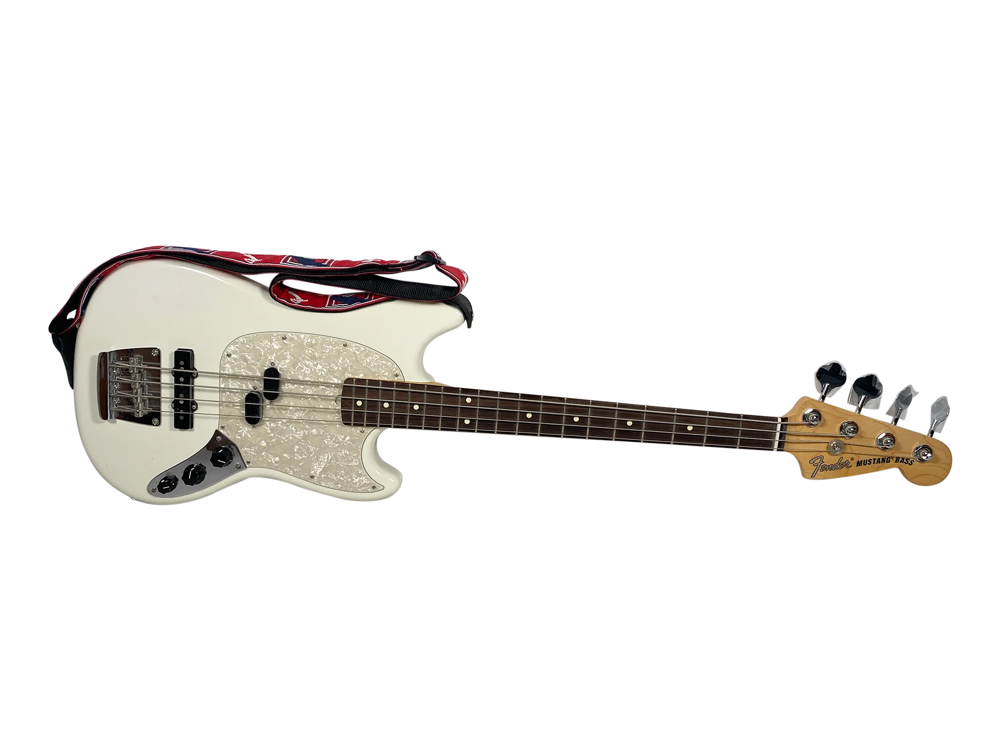 Fender American Mustang Bass Guitar - Image 2