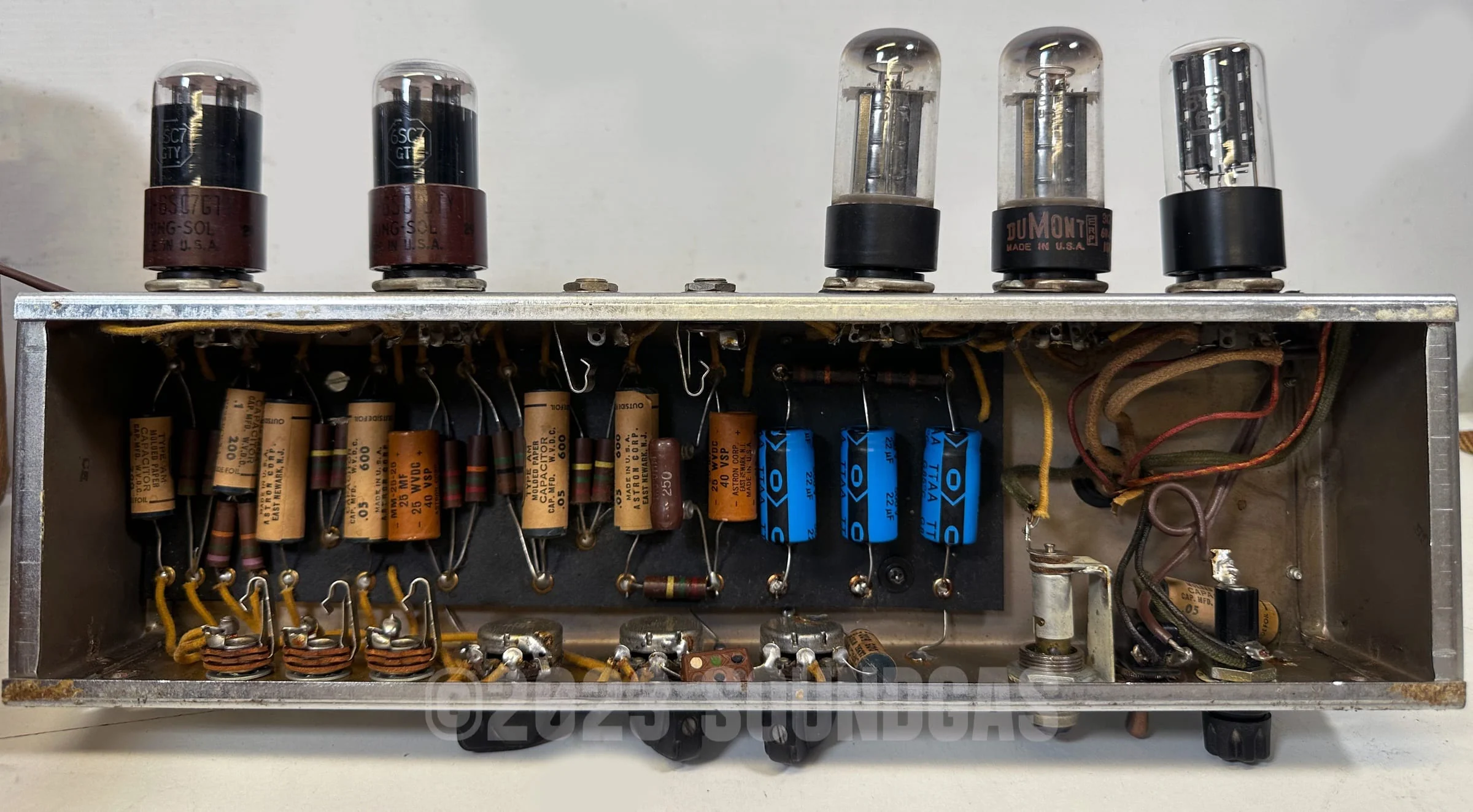 Fender Deluxe 5B3 Tweed Wide Panel (1953) - Image 21