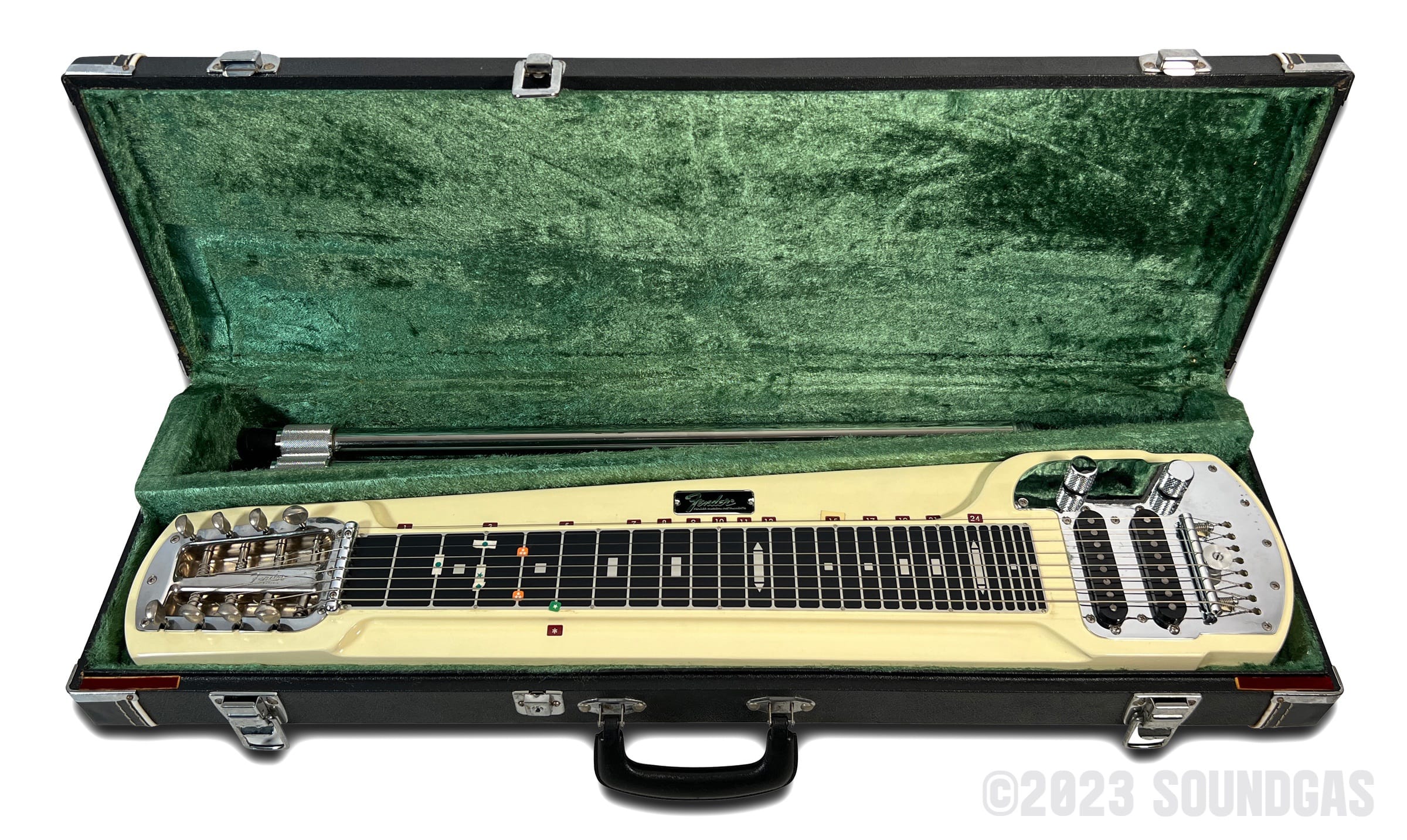 Fender Japan Deluxe 8 String Lap Steel Guitar - Image 11