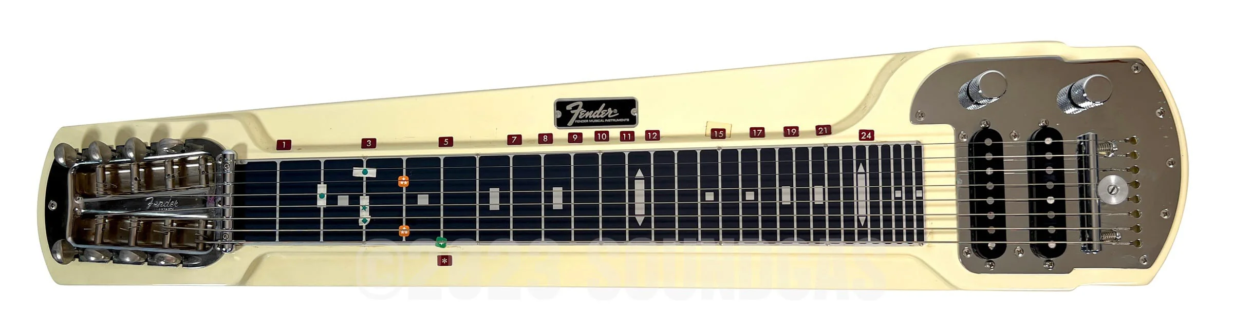 Fender Japan Deluxe 8 String Lap Steel Guitar - Image 3