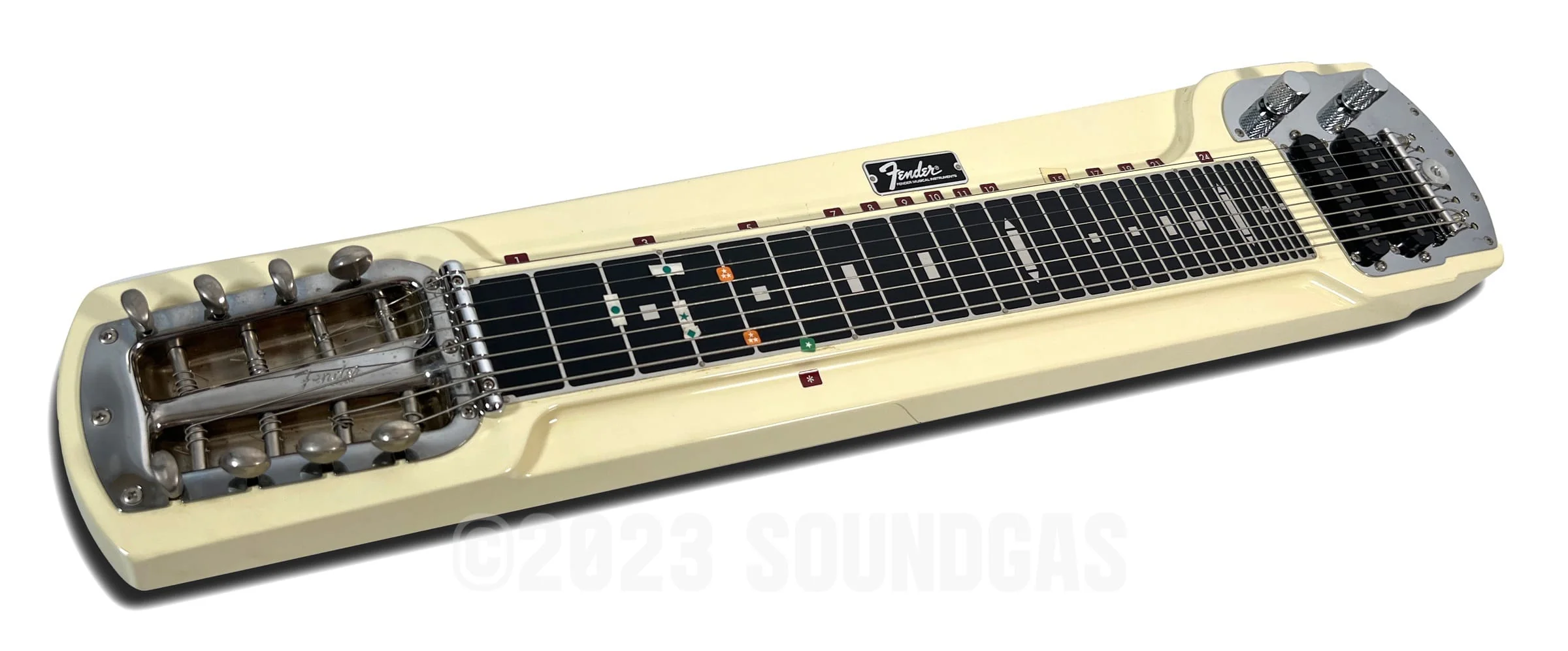 Fender Japan Deluxe 8 String Lap Steel Guitar - Image 5