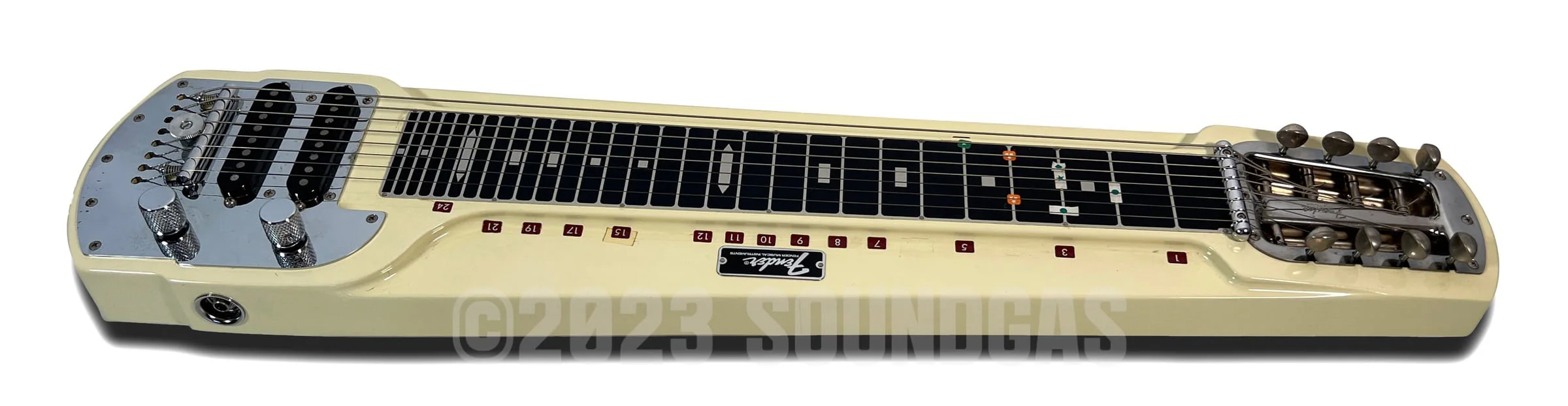 Fender Japan Deluxe 8 String Lap Steel Guitar - Image 8