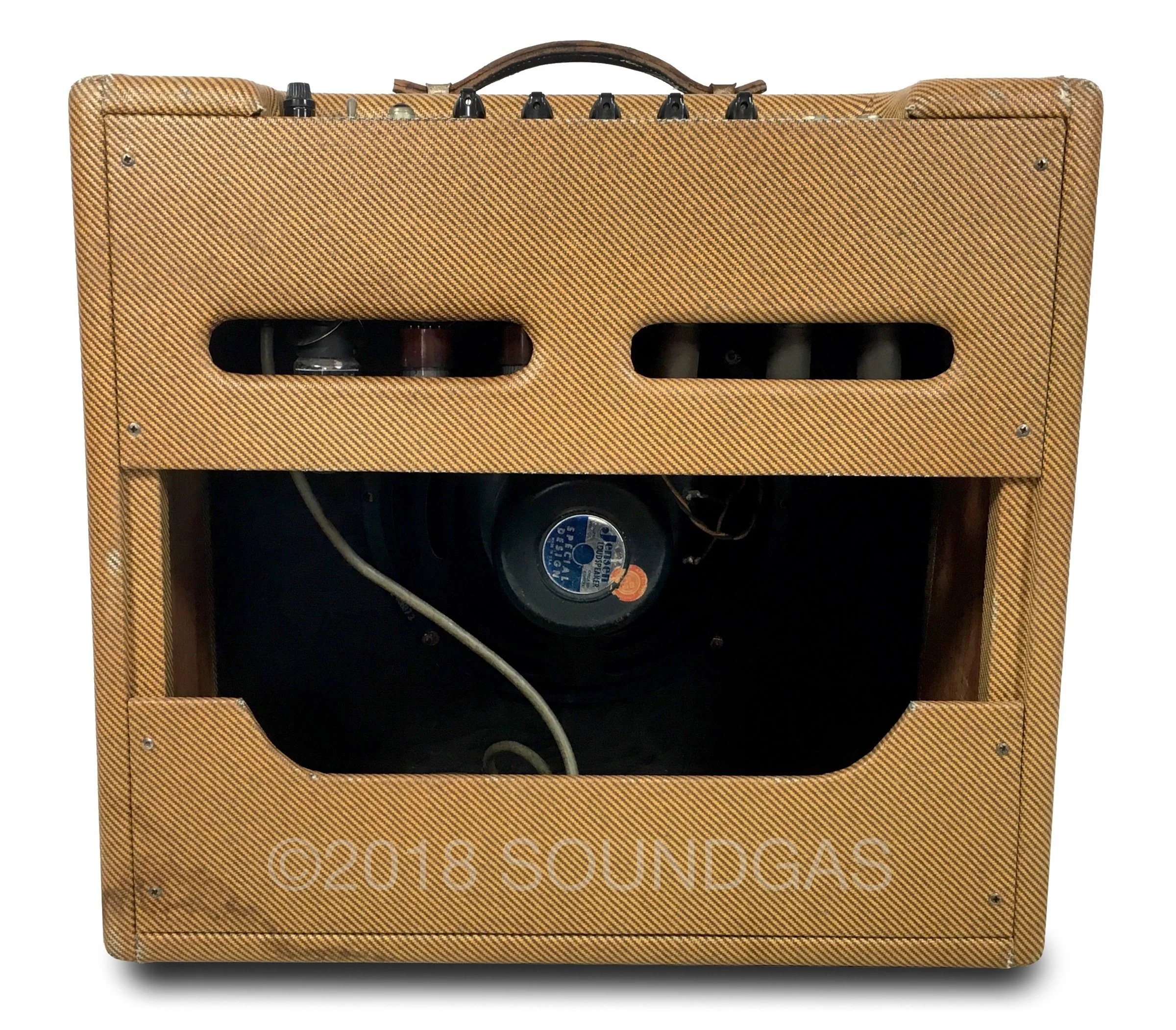 Fender Large Box Tweed Tremolux 5G9 - 1960 - Image 8