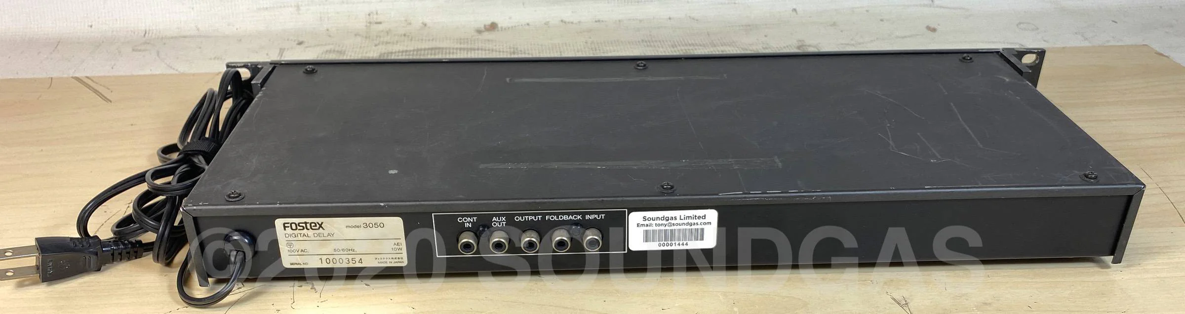 Fostex 3050 Digital Delay - Image 3