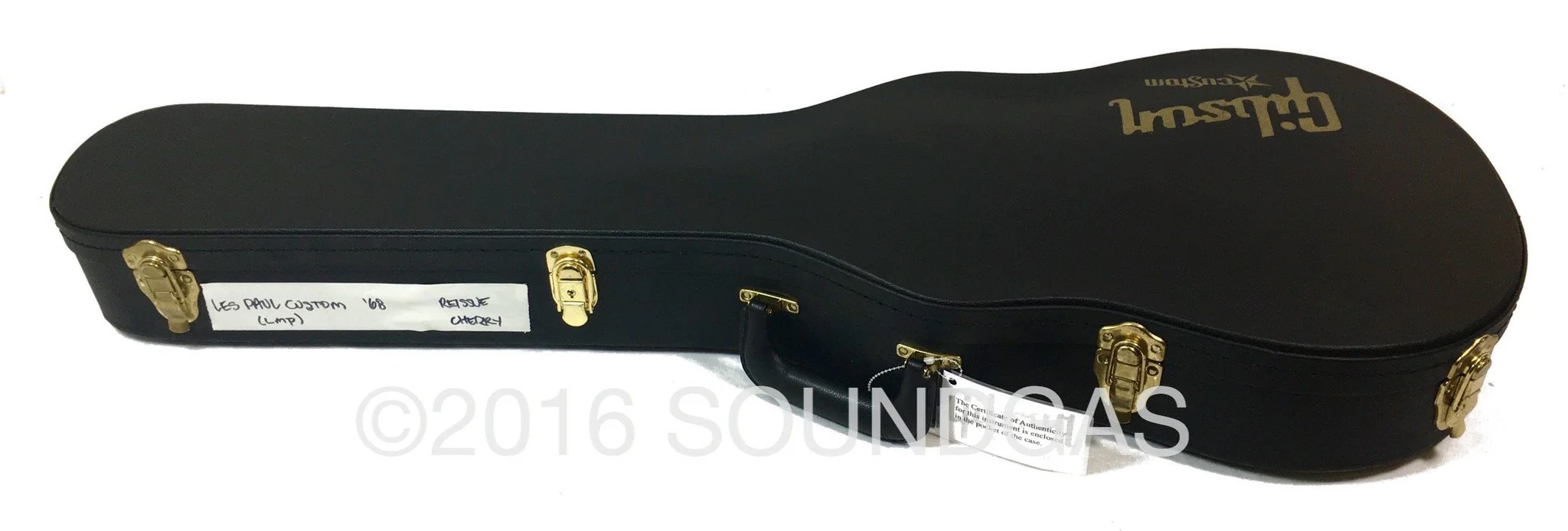 2008 GIBSON LES PAUL CUSTOM '68 CHERRY Mint/Unplayed - Image 10